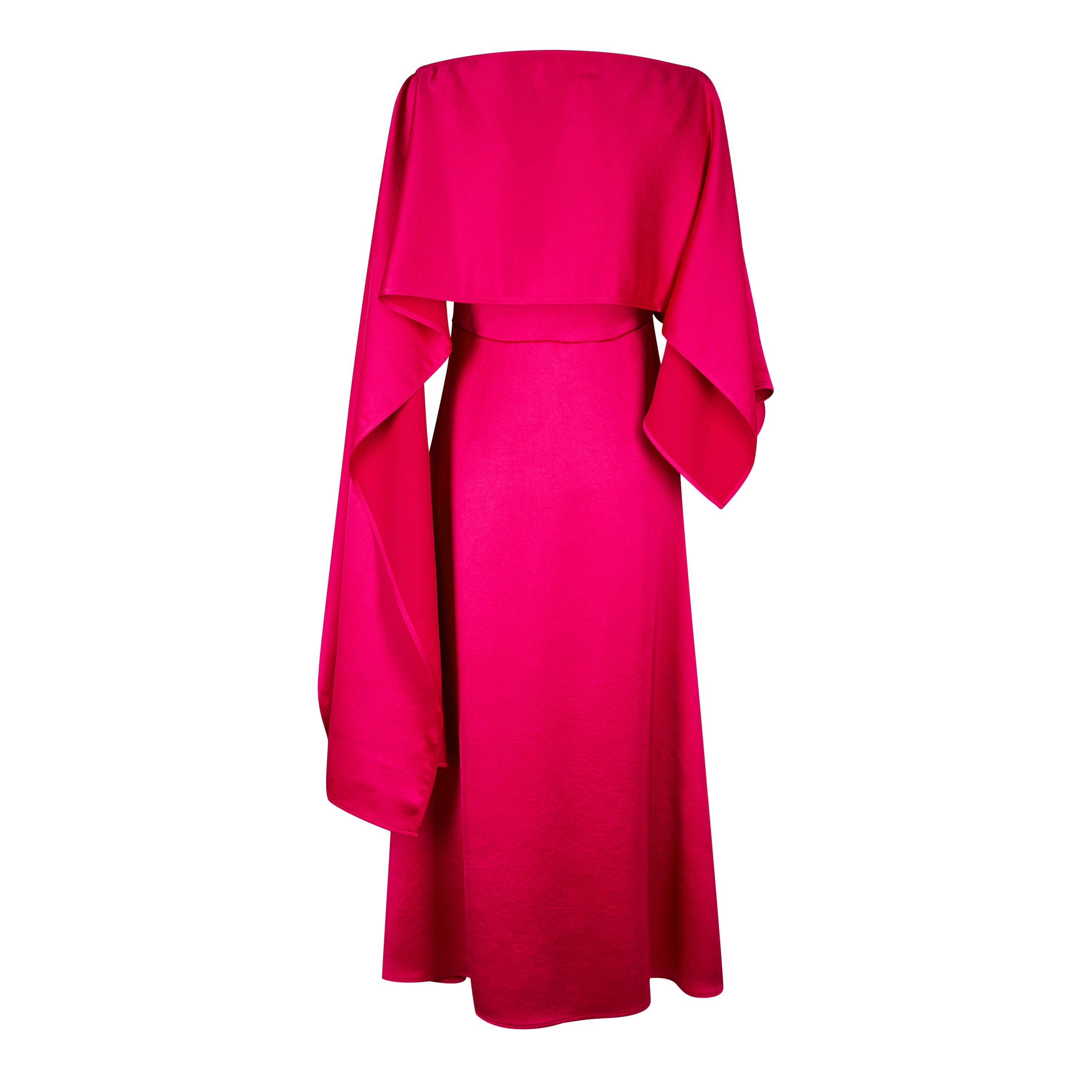 FUCHSIA - Weekend Max Mara - Women's Gambero Midaxi Tea Dress - 5