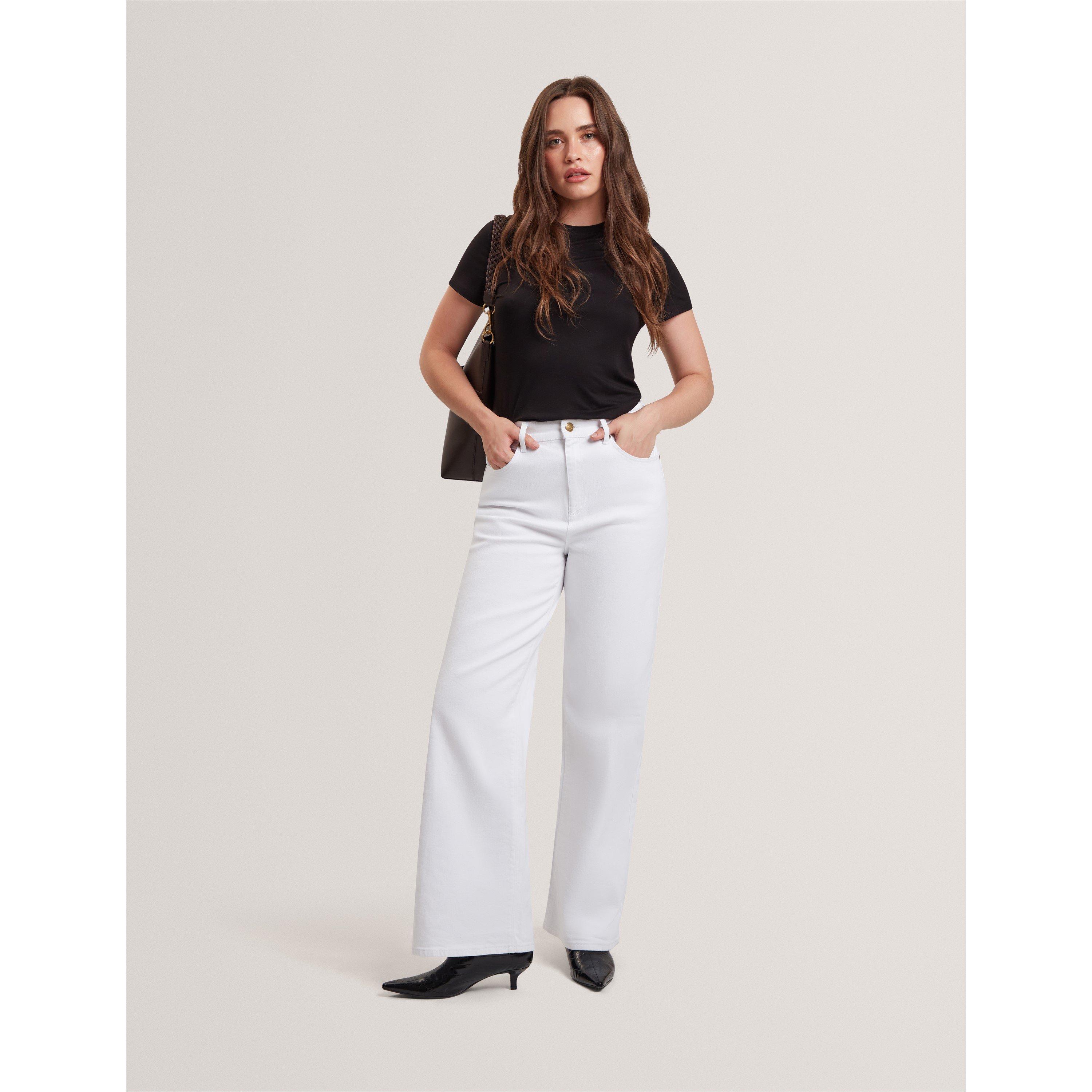 Schwarz - Ted Baker - Women's Plain Slim Fit T-Shirt - 6