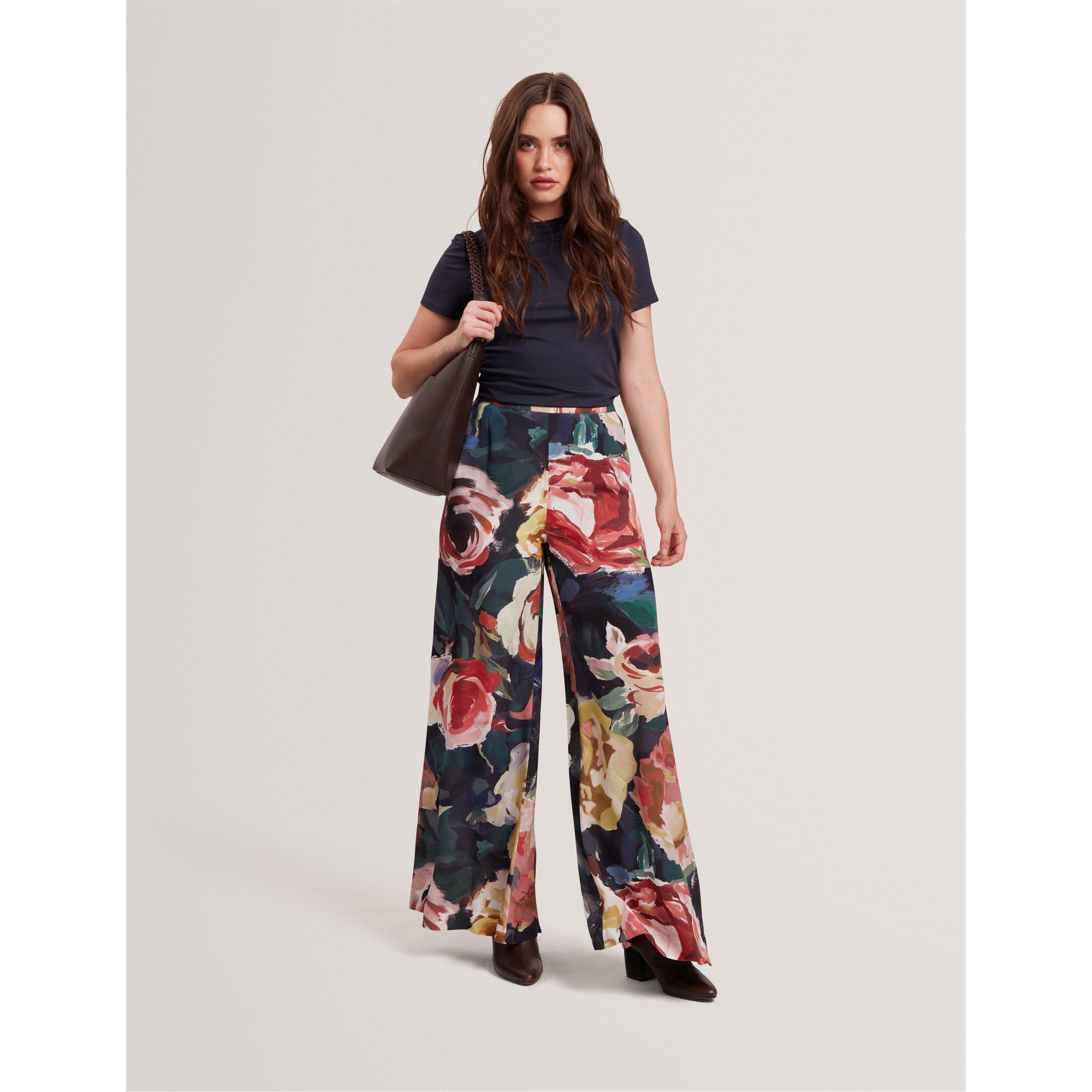 Navy - Ted Baker - Women's Plain Slim Fit T-Shirt - 6
