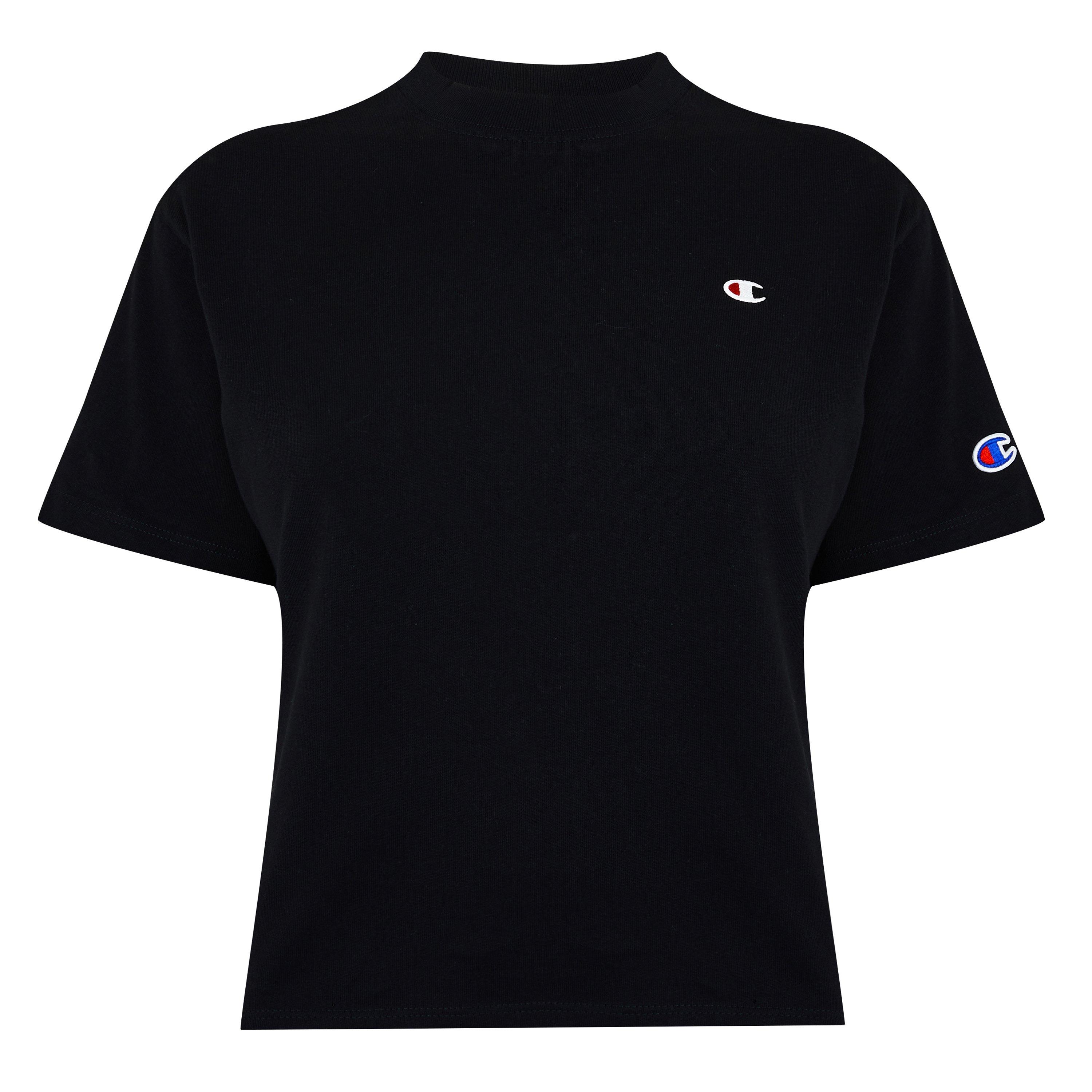 Negro - Champion - Women's Regular Fit Crew T-Shirt - 1
