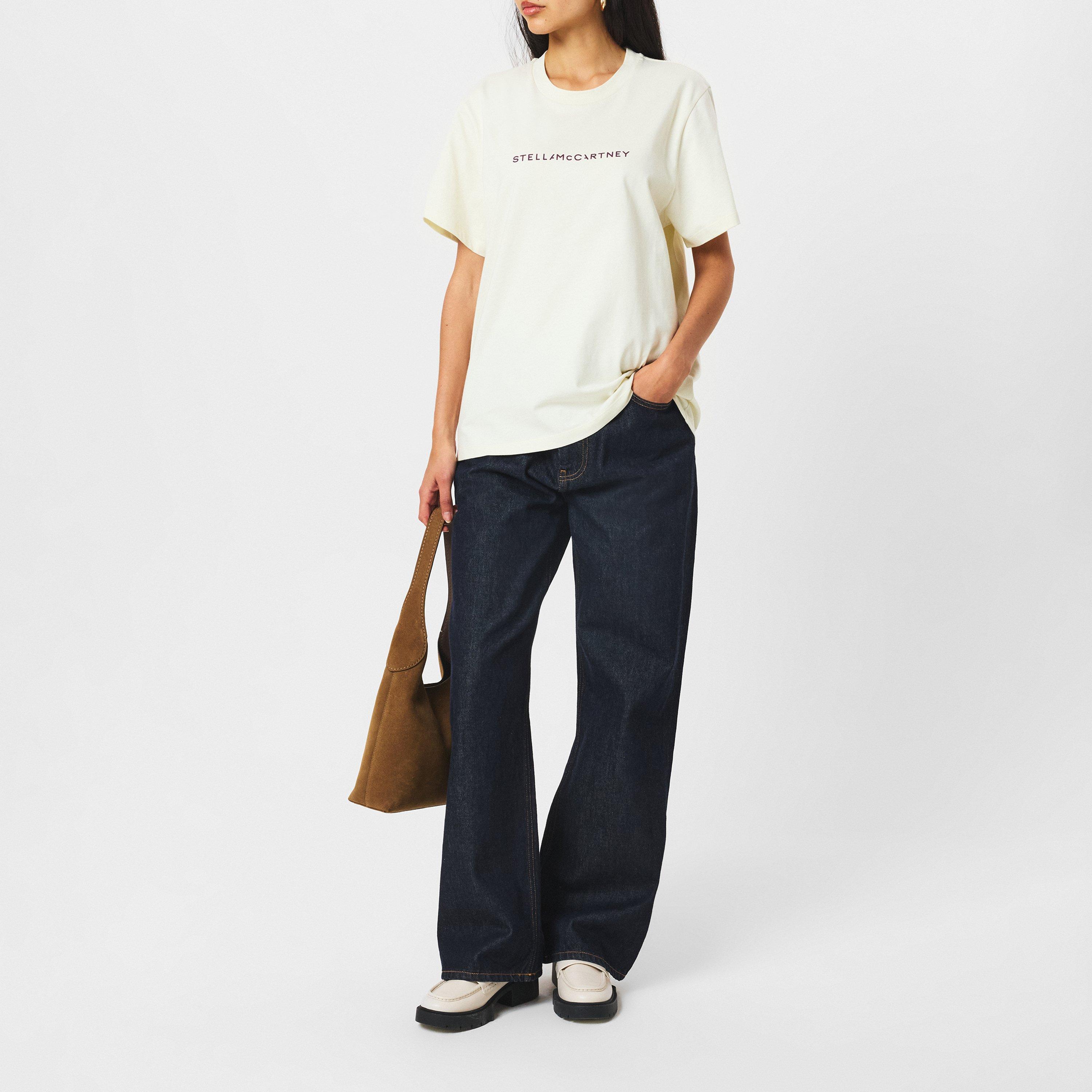 Ivory - Stella McCartney - Women's Regular Fit T-Shirt - 6
