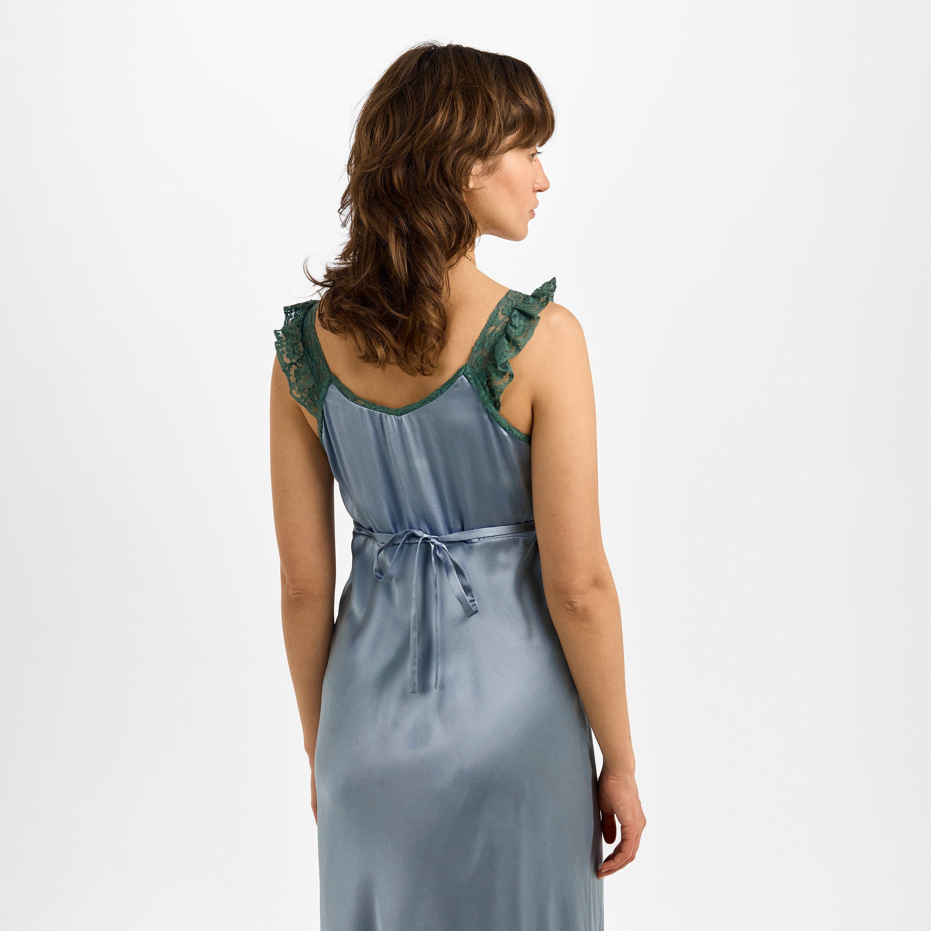 Ash Blue - Chloe - Womens Column Dress - 4