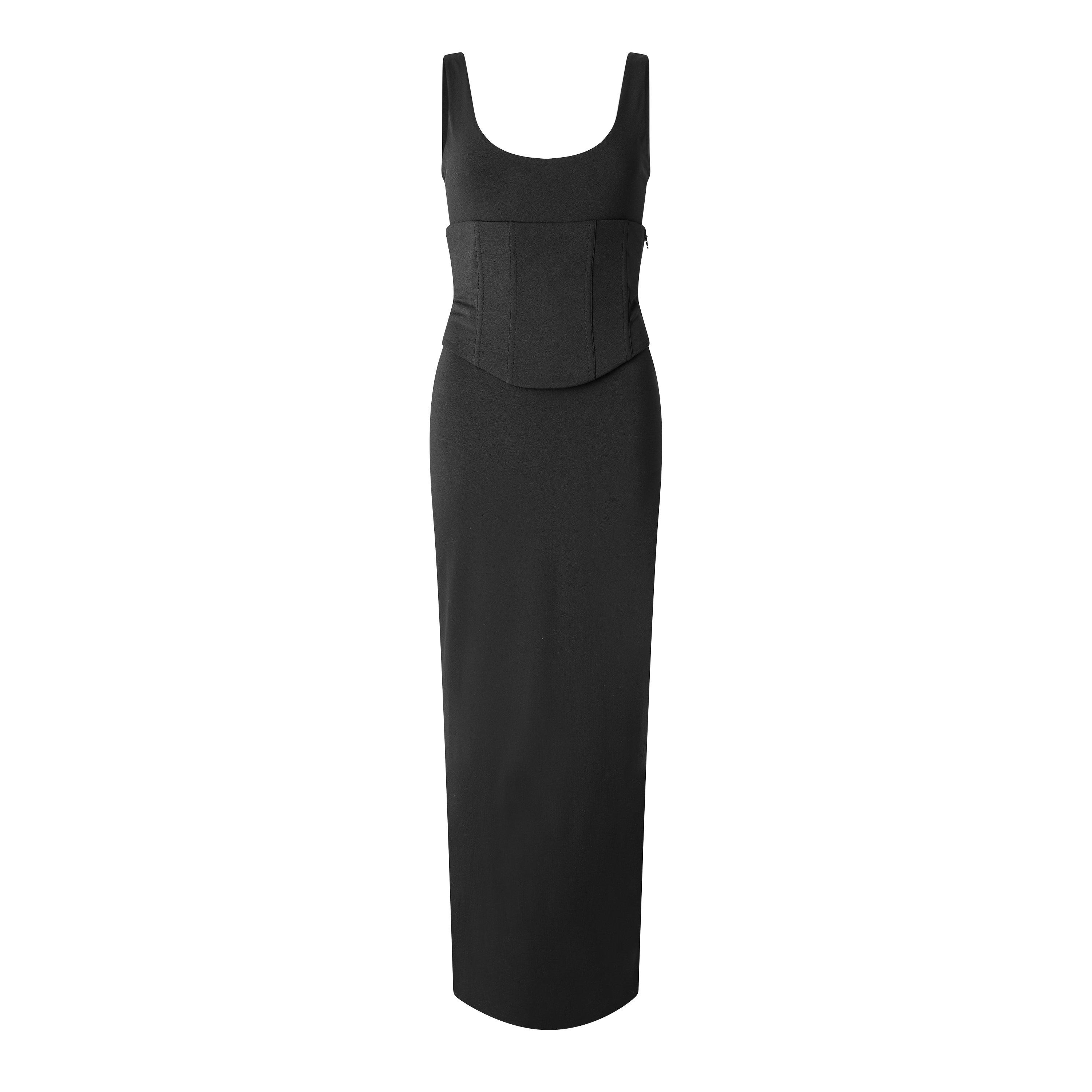 Mars The Label Womens Sandra Scoop Maxi Dress