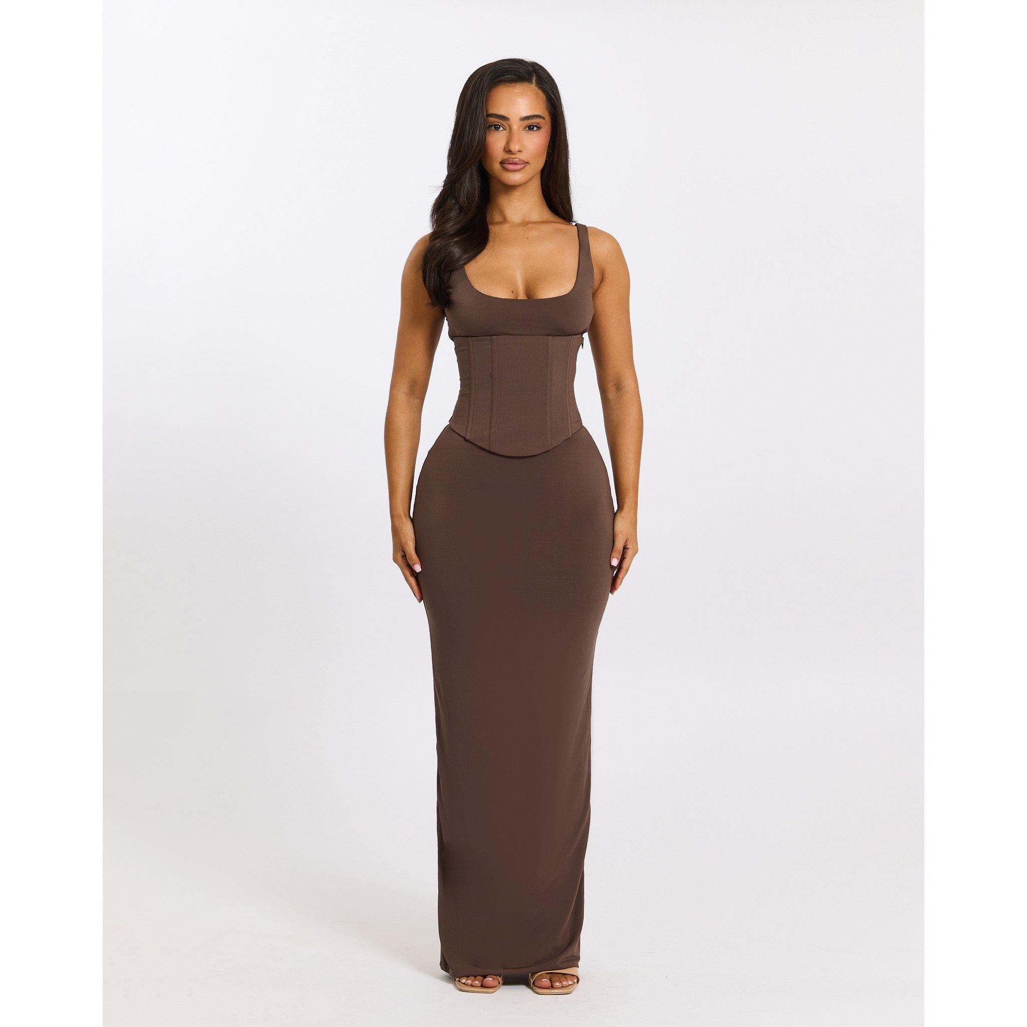 Womens Sandra Scoop Maxi Dress