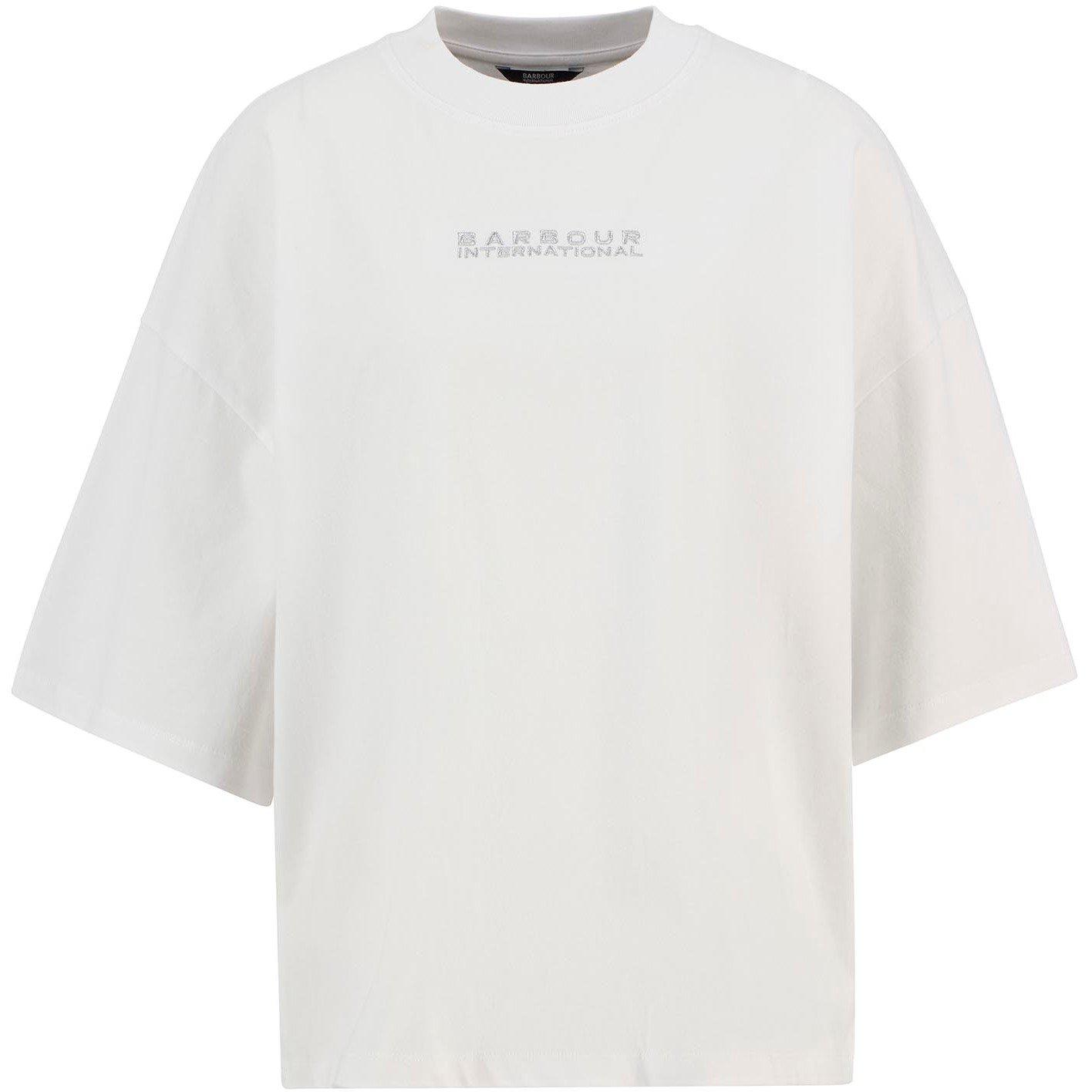 Barbour International Women's Katya T-Shirt - White - 16 (XL)