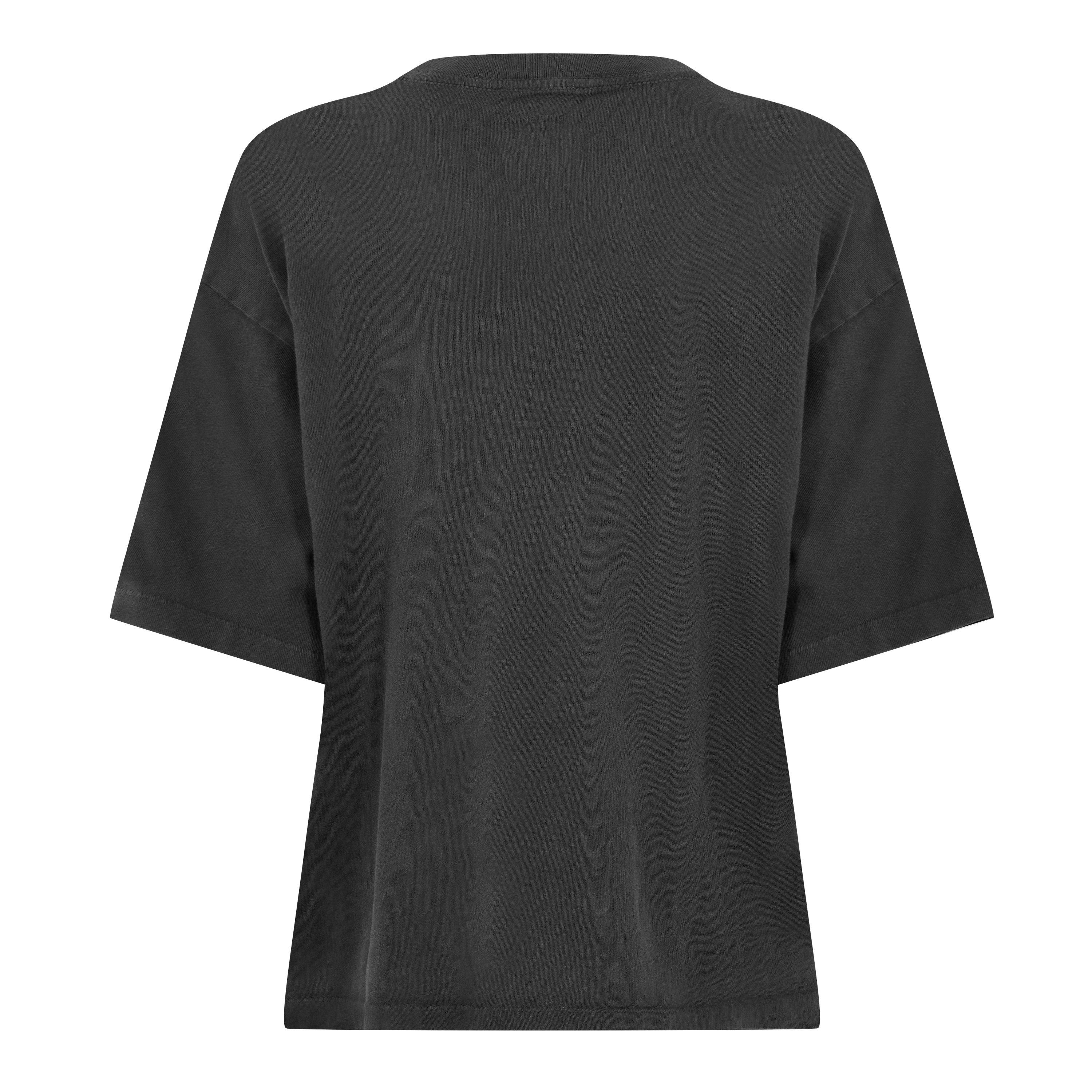 Washed Black - Anine Bing - Women's Sport Short-Sleeve Crew-Neck T-Shirt - 2