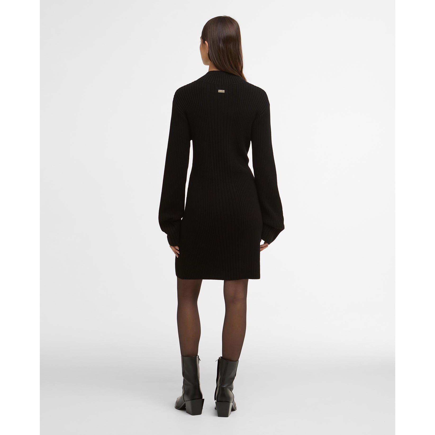 Black - Barbour International - Womens Reagan Mini Dress - 3