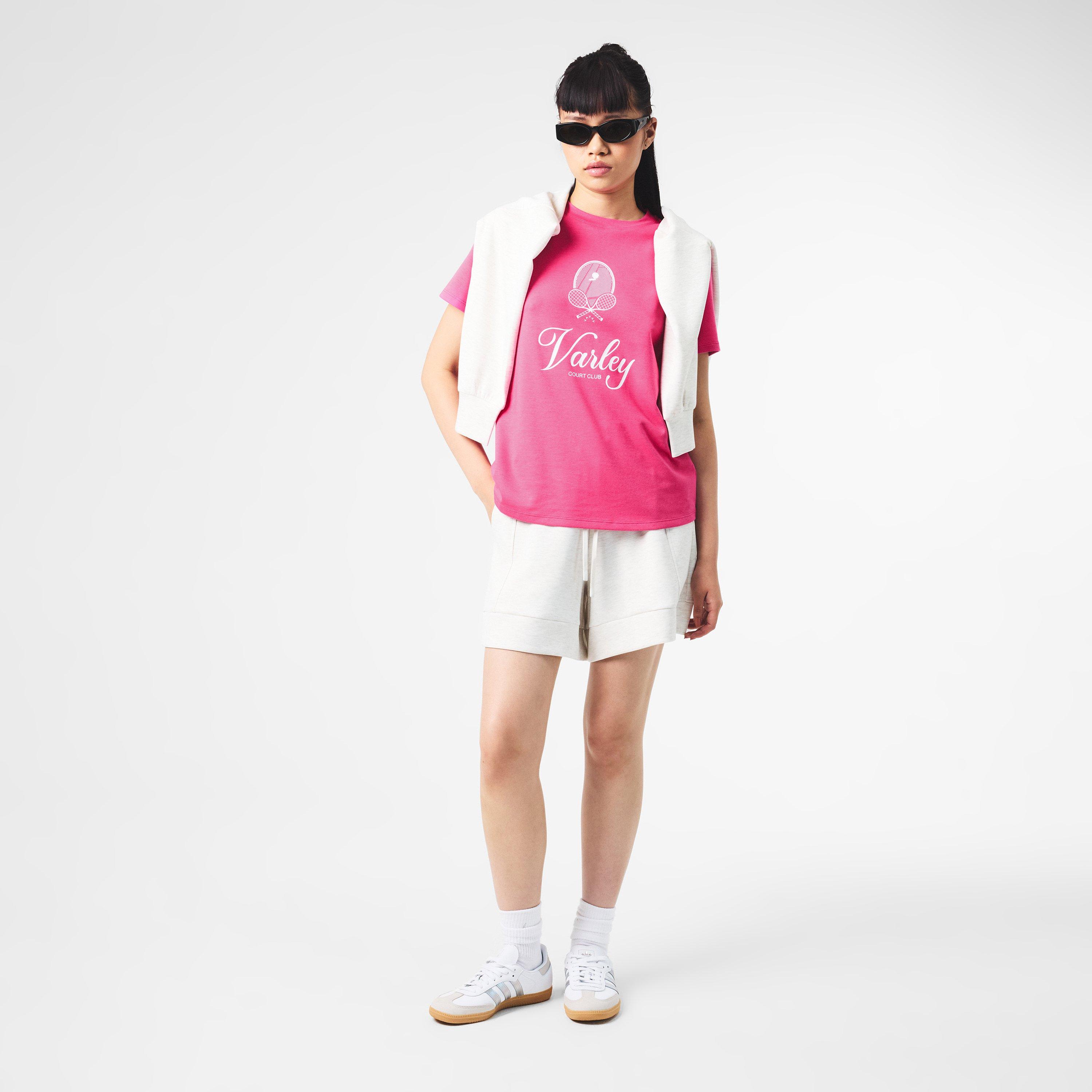 Ibis Rose - Varley - Women's Coventry Regular Fit T-Shirt - 6