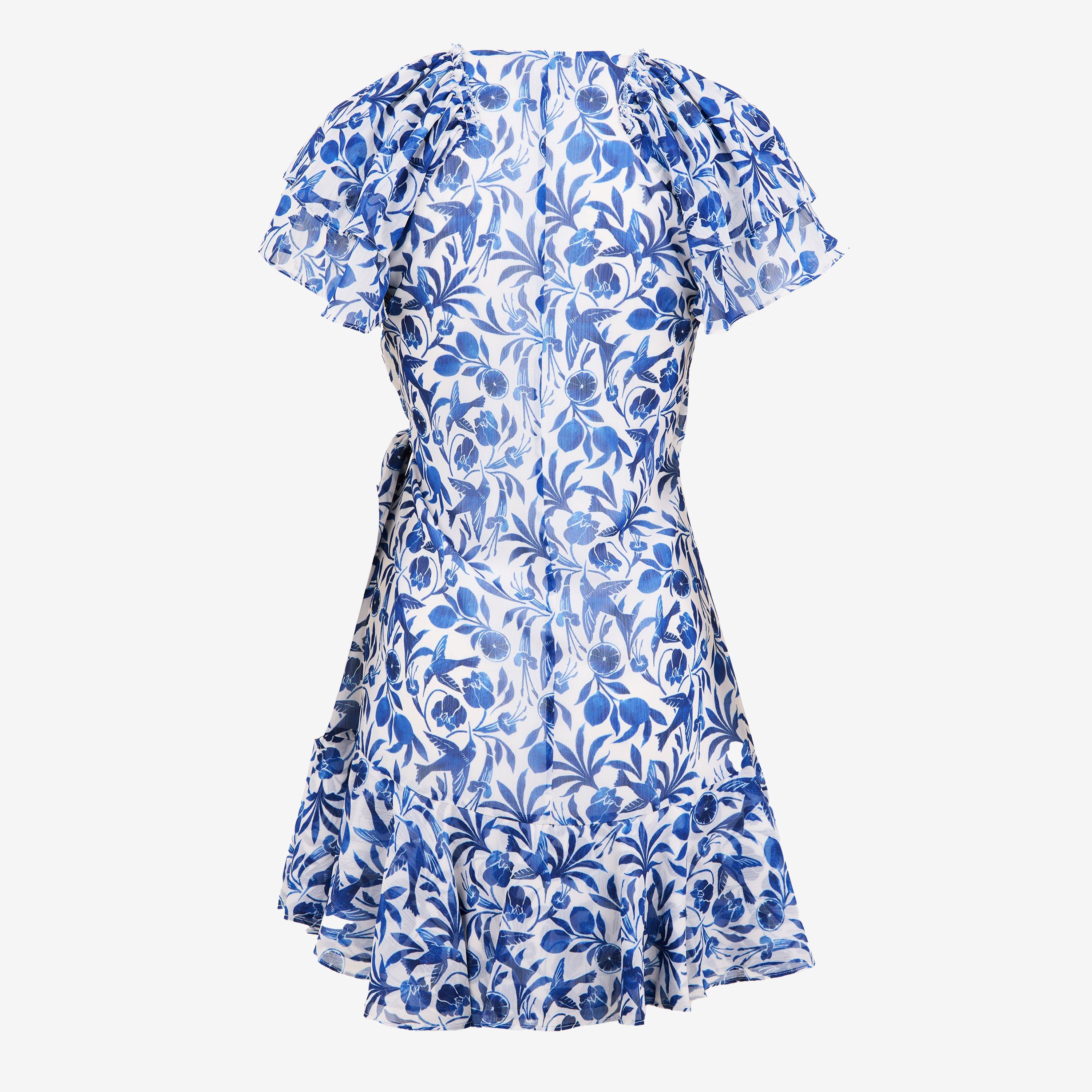 Blue - Ted Baker - Wrap Mini Dress - 2