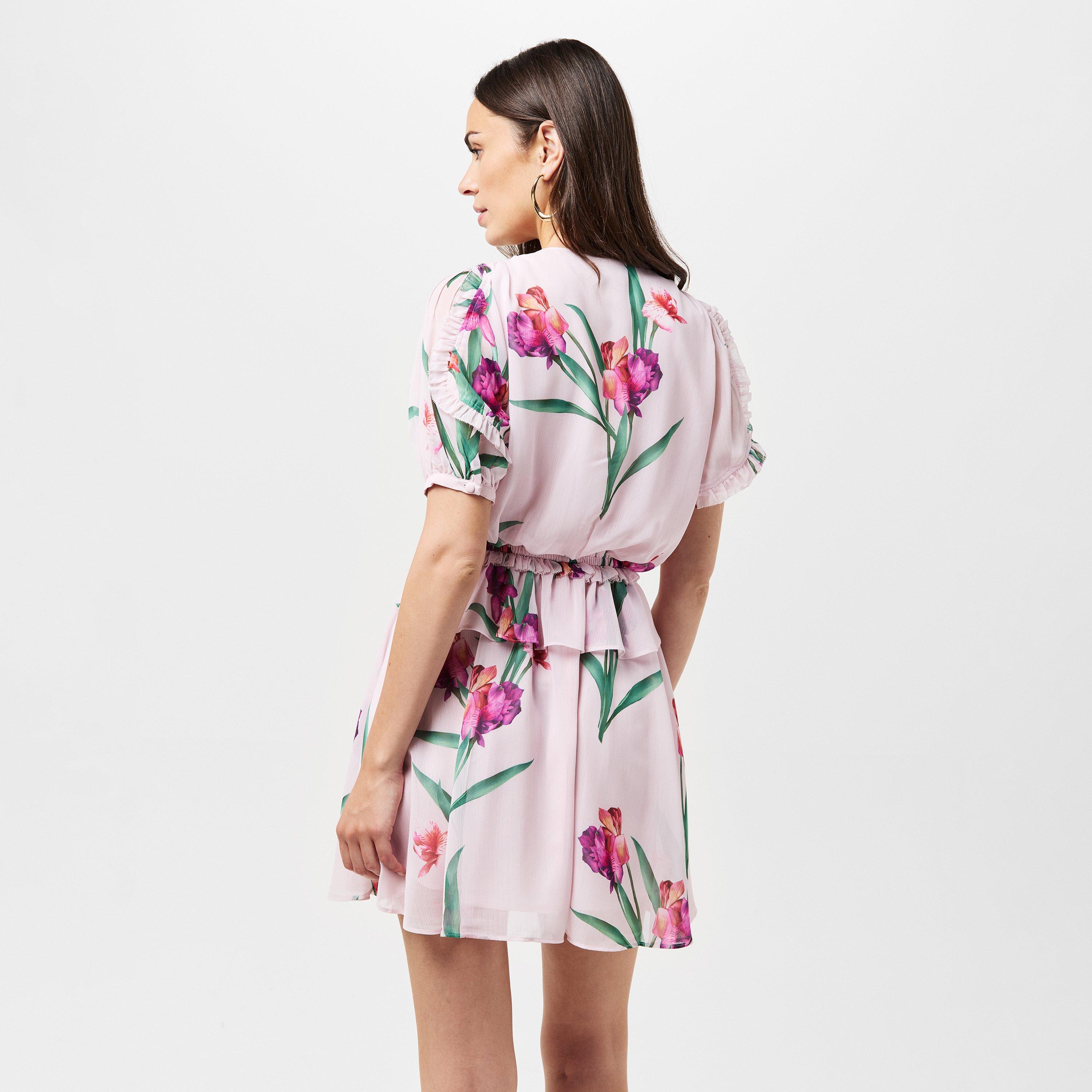 Lt-Pnk - Ted Baker - Floral Mini Dress - 4