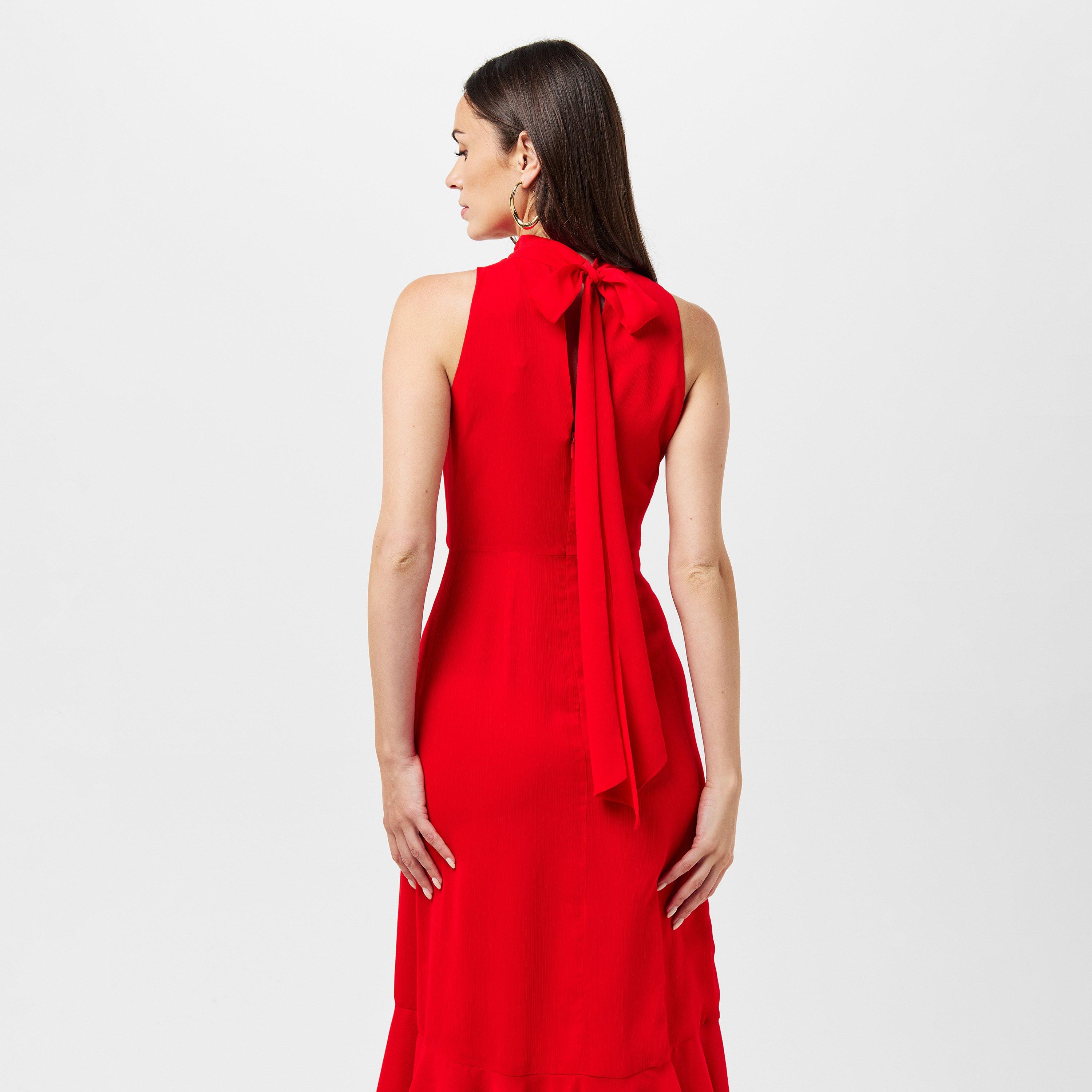 Rosso - Ted Baker - Tie Midi Dress - 4