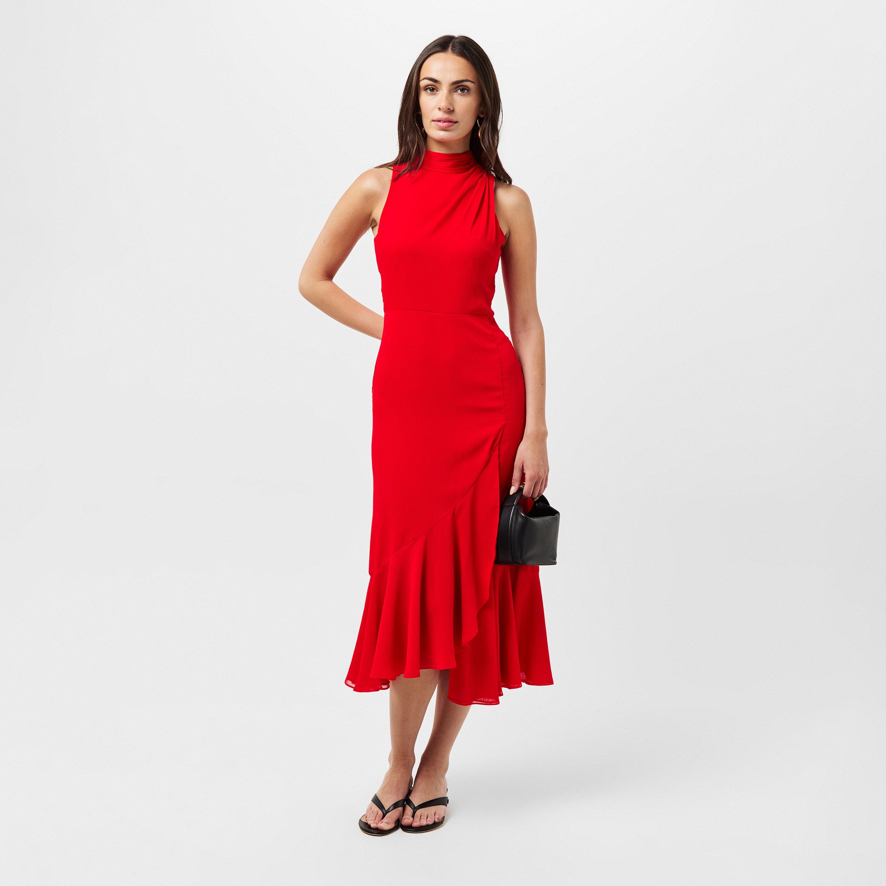 Rosso - Ted Baker - Tie Midi Dress - 6