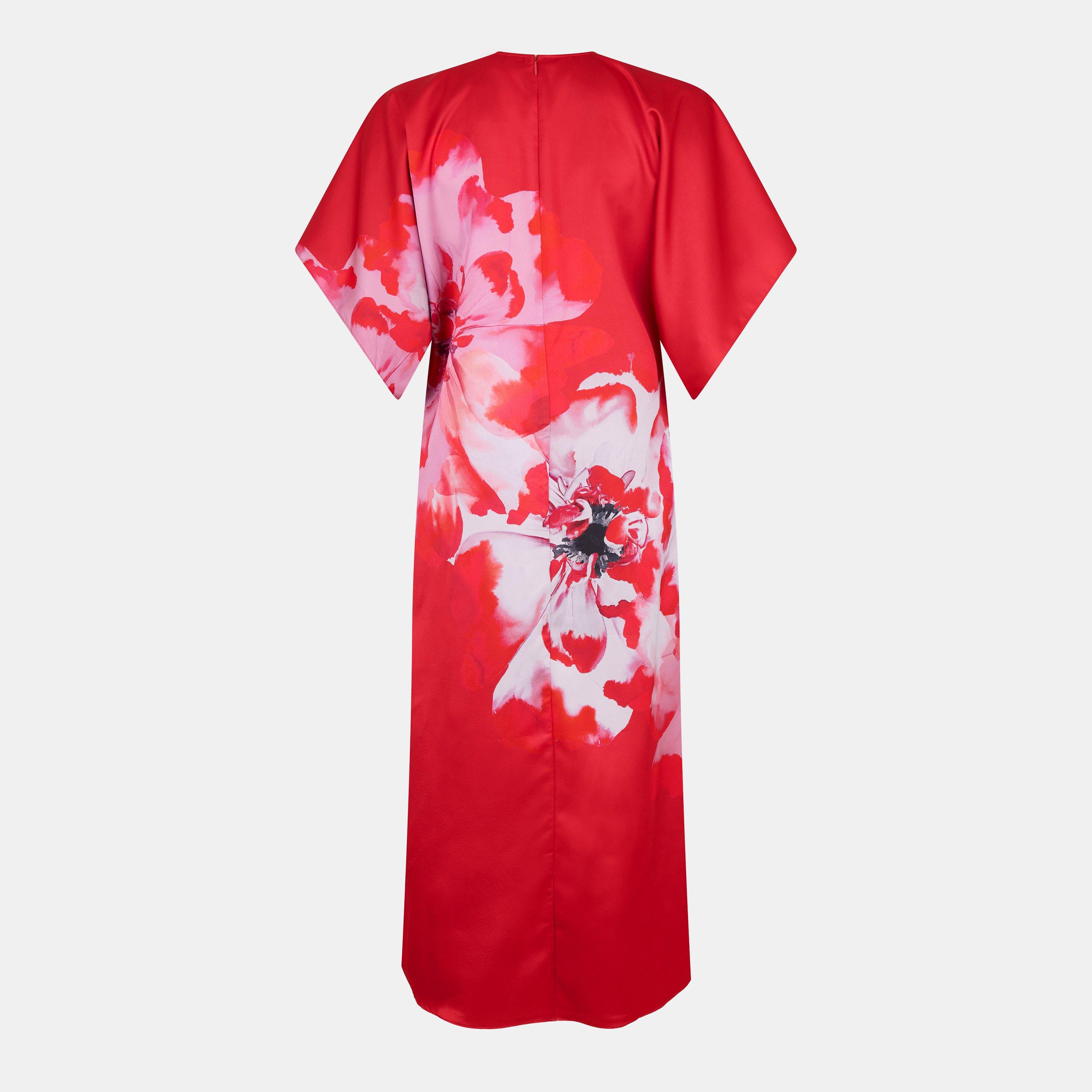 Red - Ted Baker - Woven Mini Dress - 2