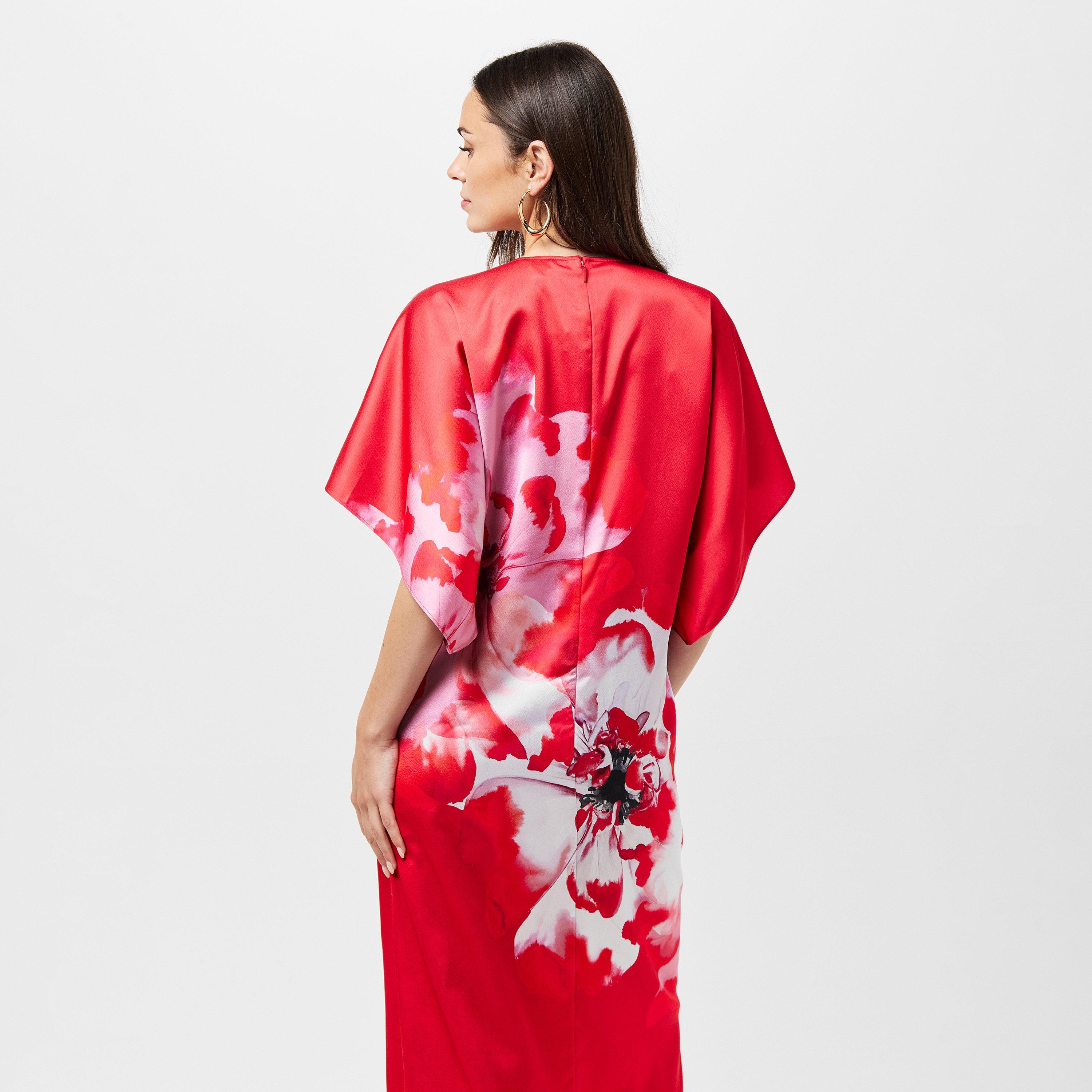 Red - Ted Baker - Woven Mini Dress - 4