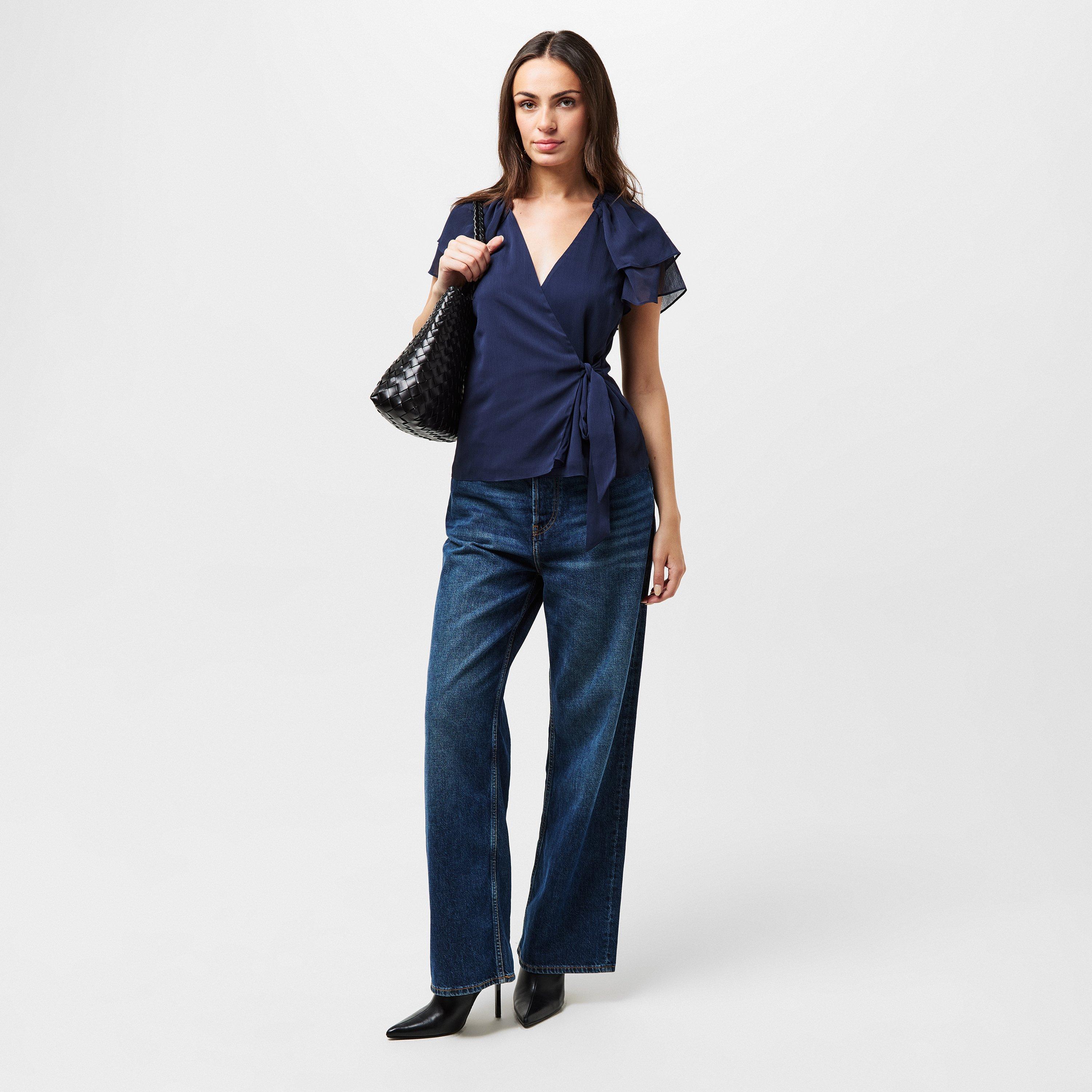 Dk-Blue - Ted Baker - Wrap Top - 6