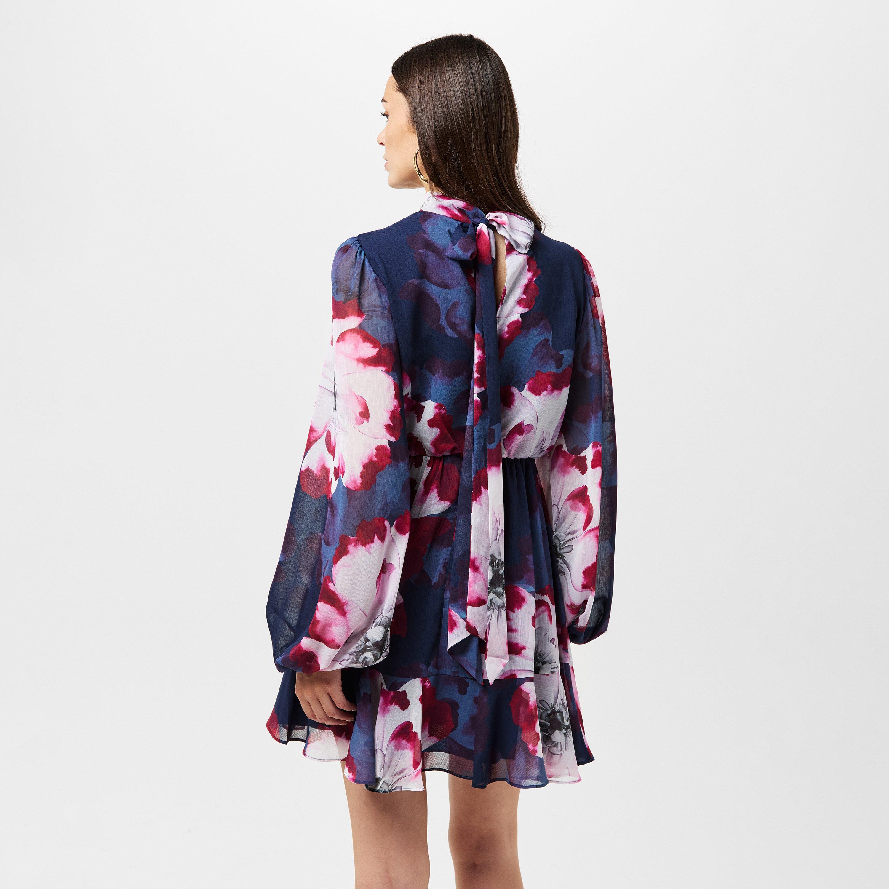 Navy - Ted Baker - Crew Mini Dress - 4