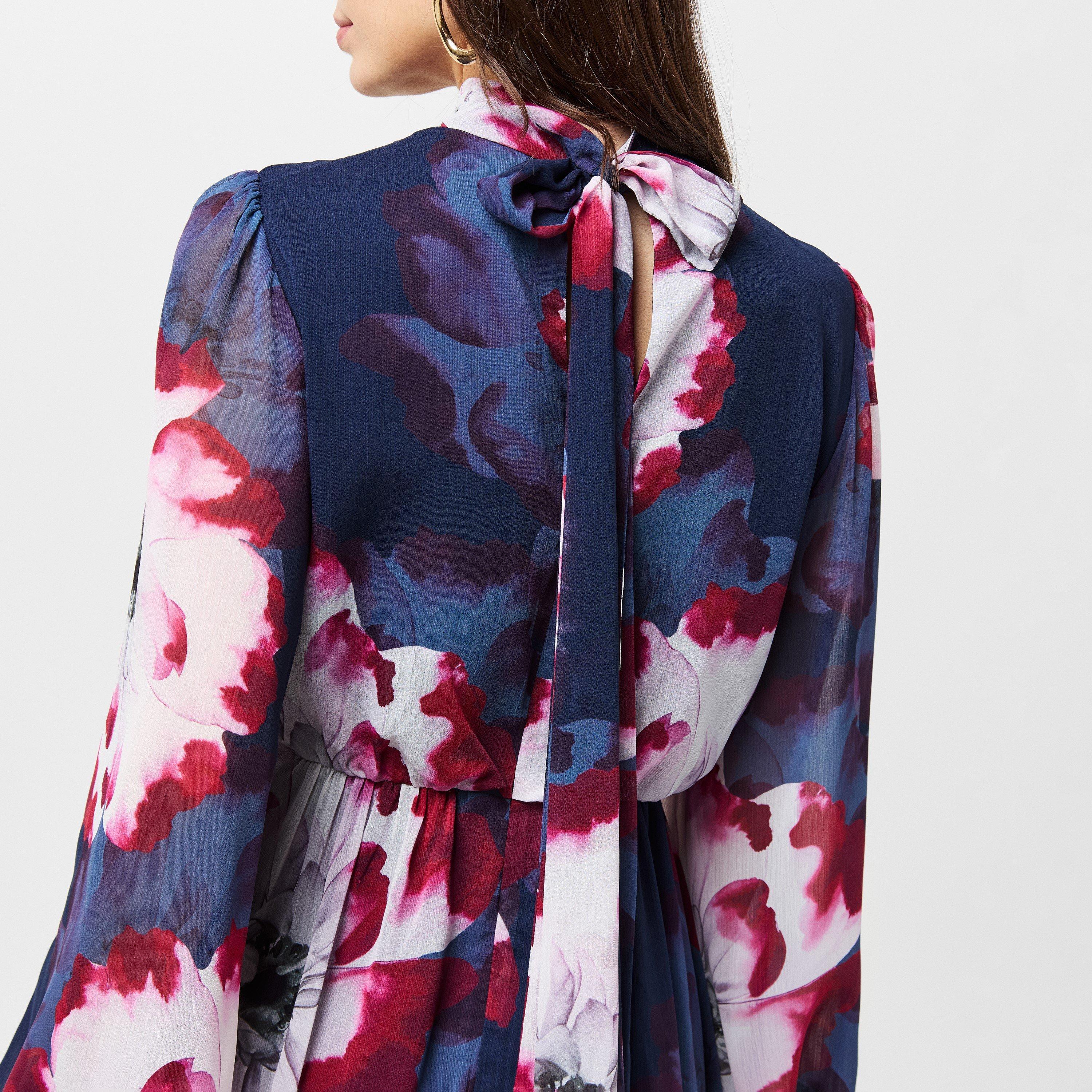 Navy - Ted Baker - Crew Mini Dress - 5