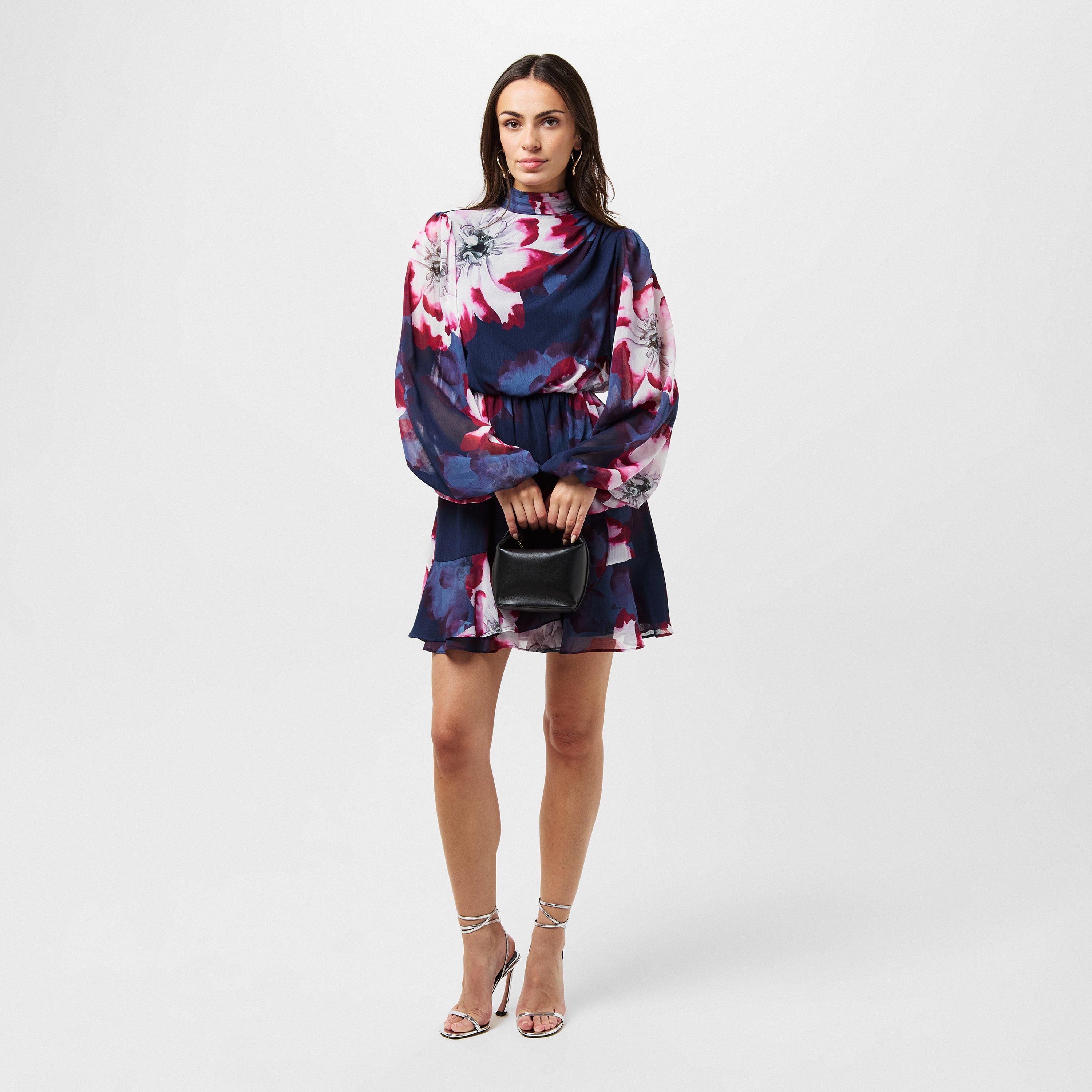 Navy - Ted Baker - Crew Mini Dress - 6