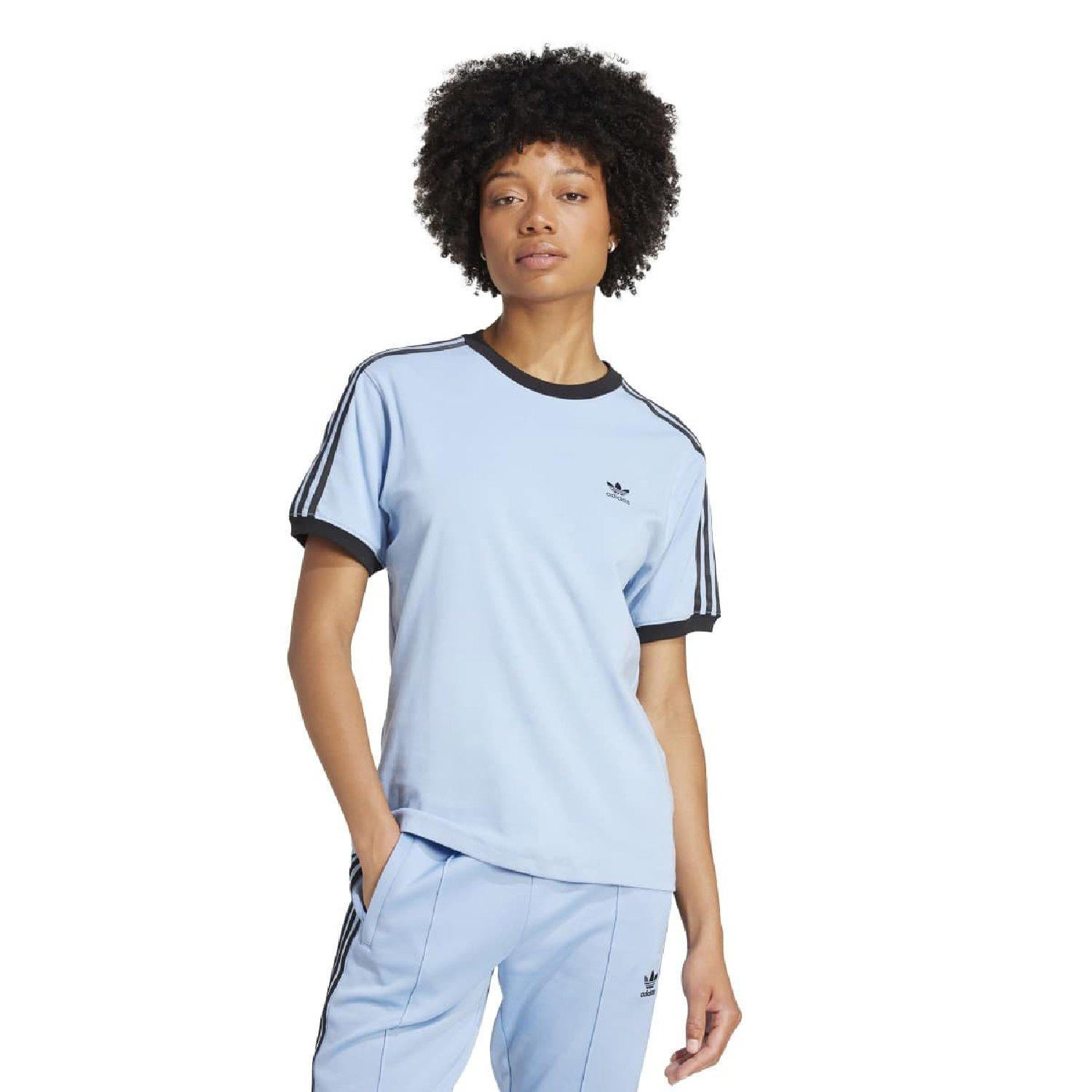 ash blue - adidas Originals - Adidas 3S T-Shirt Ld64 - 2