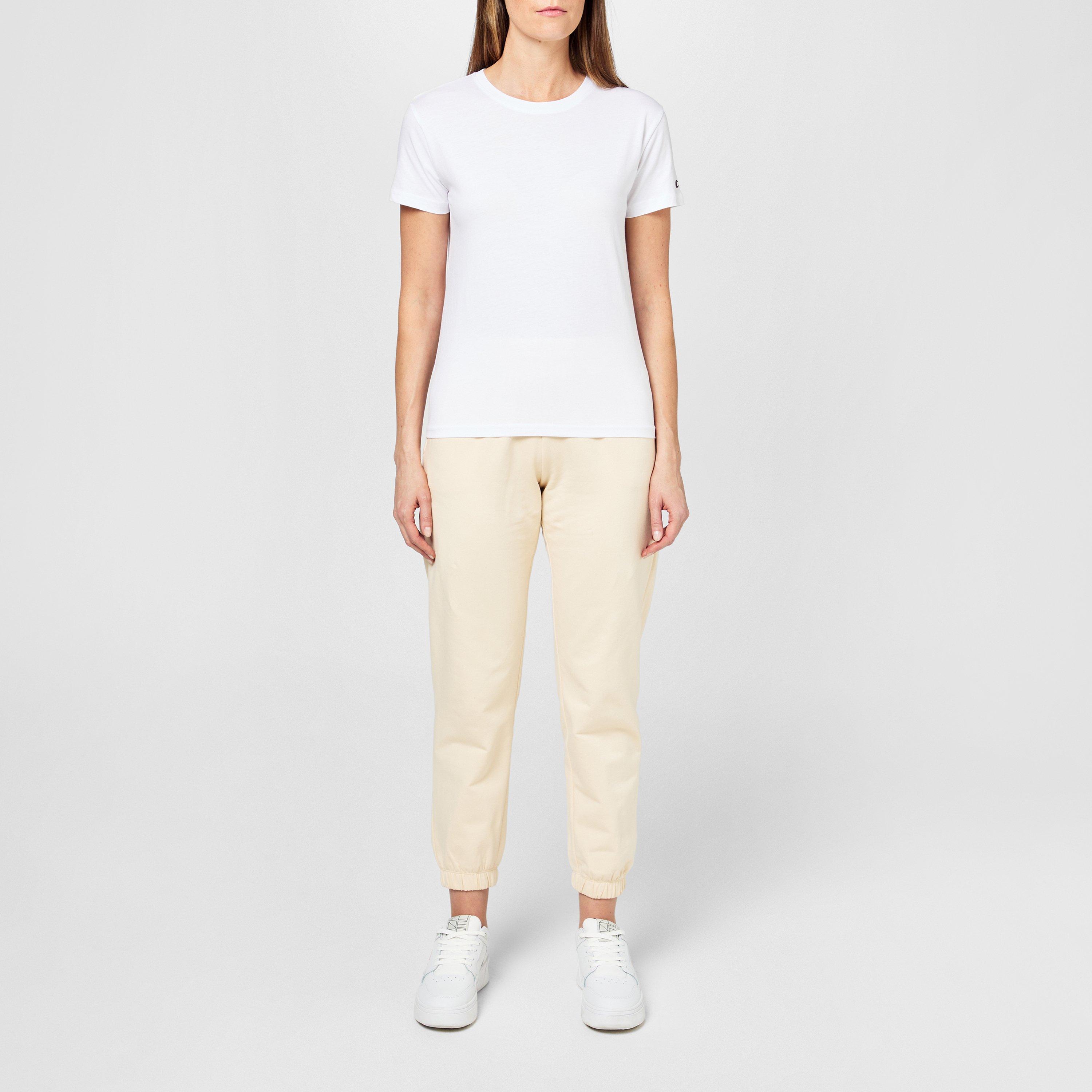 Wit - Champion - Regular Fit Crewneck T-Shirt - 4