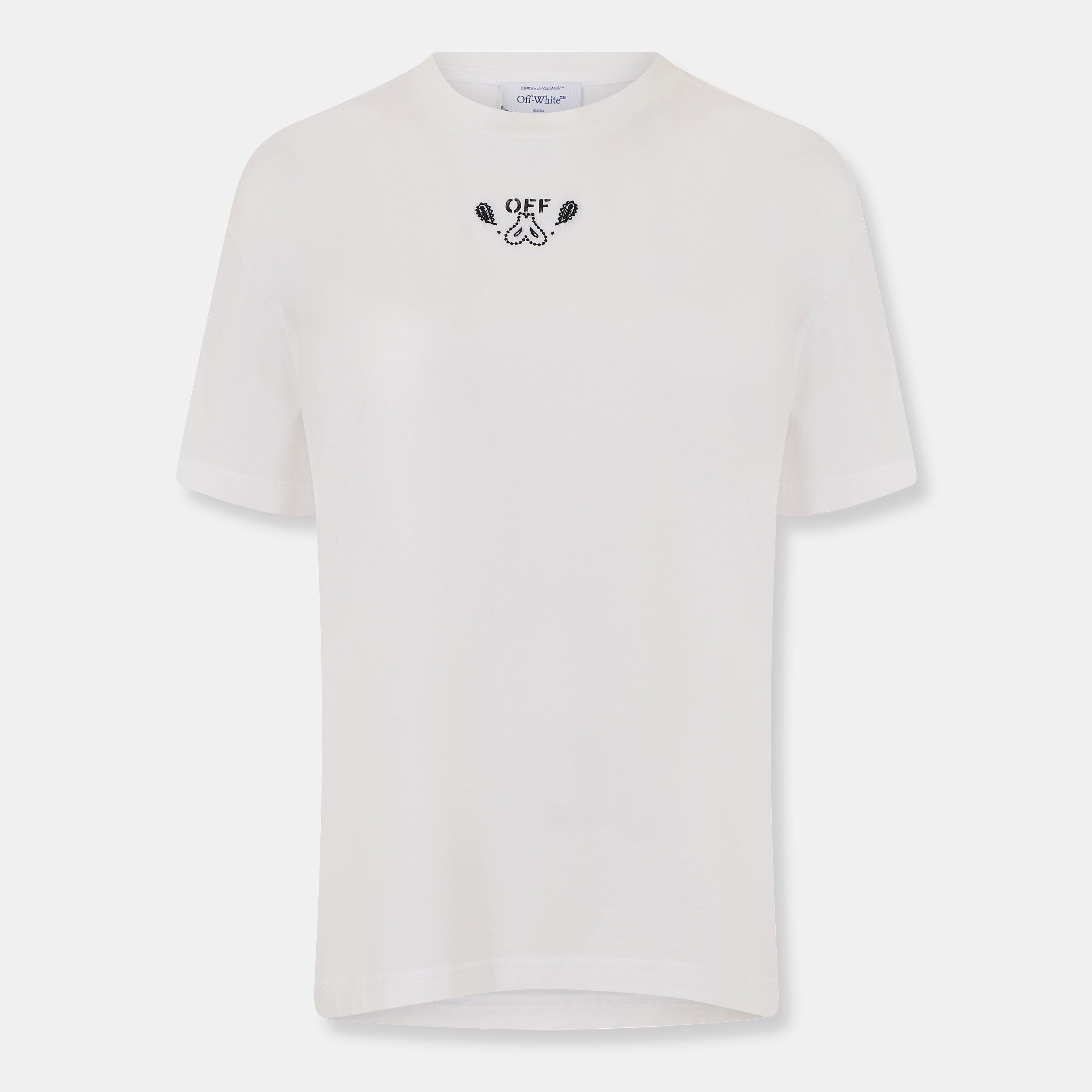 White - Off White - Women's Regular Fit T-Shirt - 2