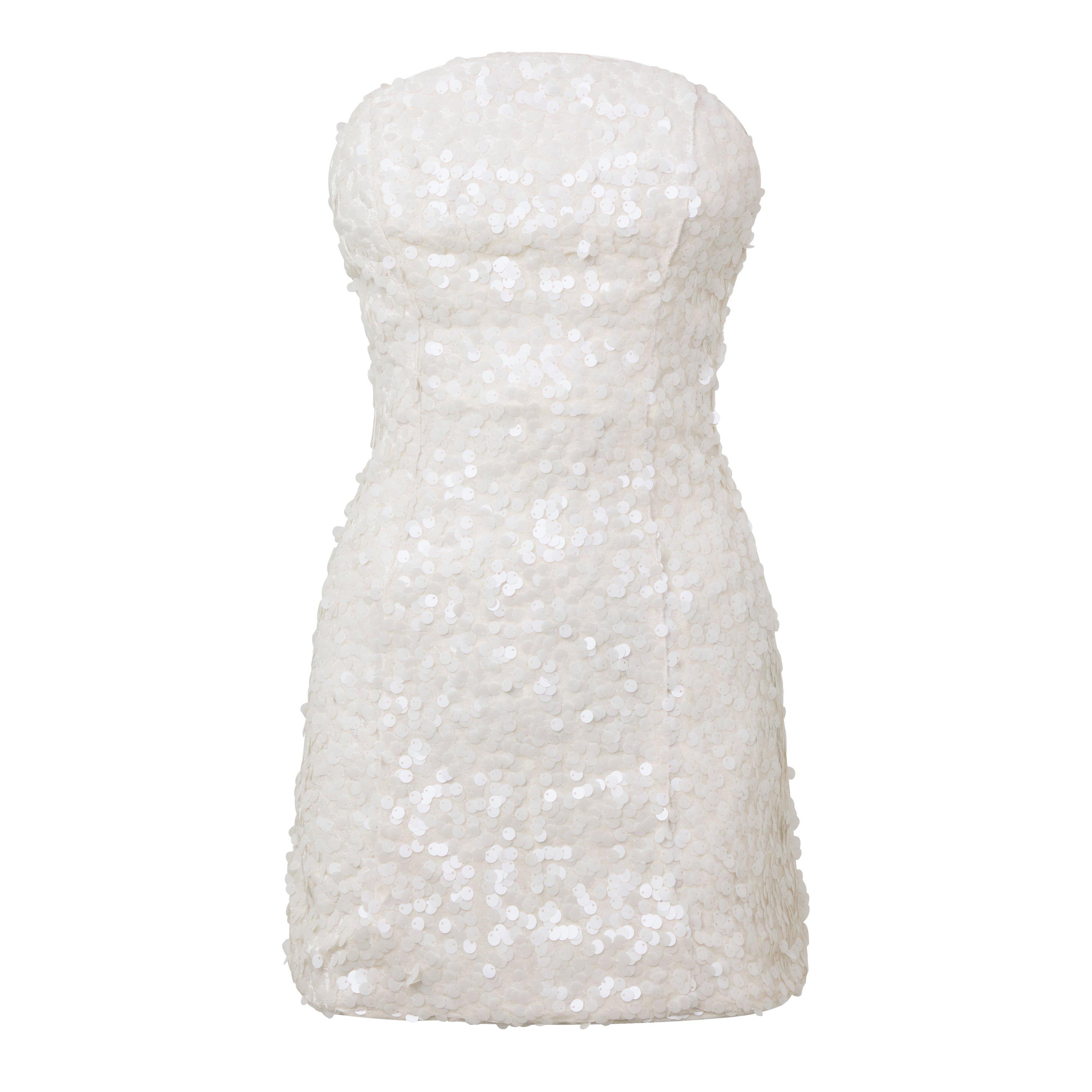 Silver - 4th and Reckless - 4th and Louise Dress Ld71 - 1