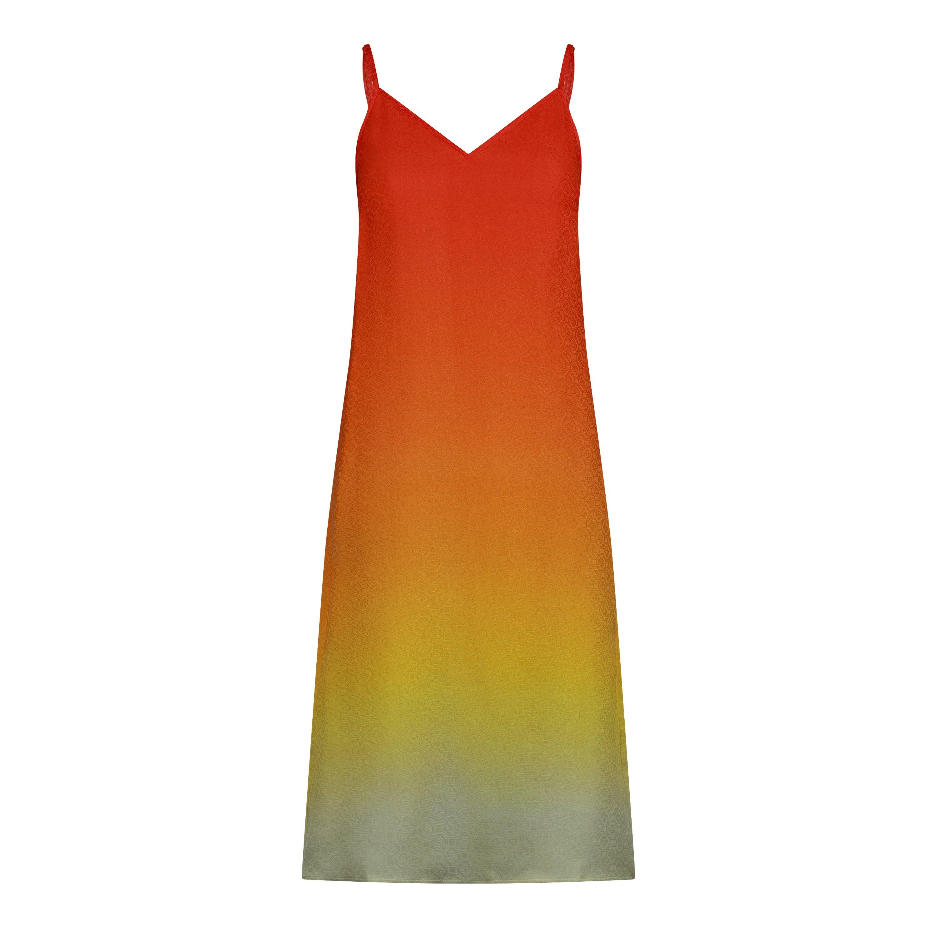 Sunset Gradient - Casablanca - Casa Silk Slip Dress Ld99 - 1