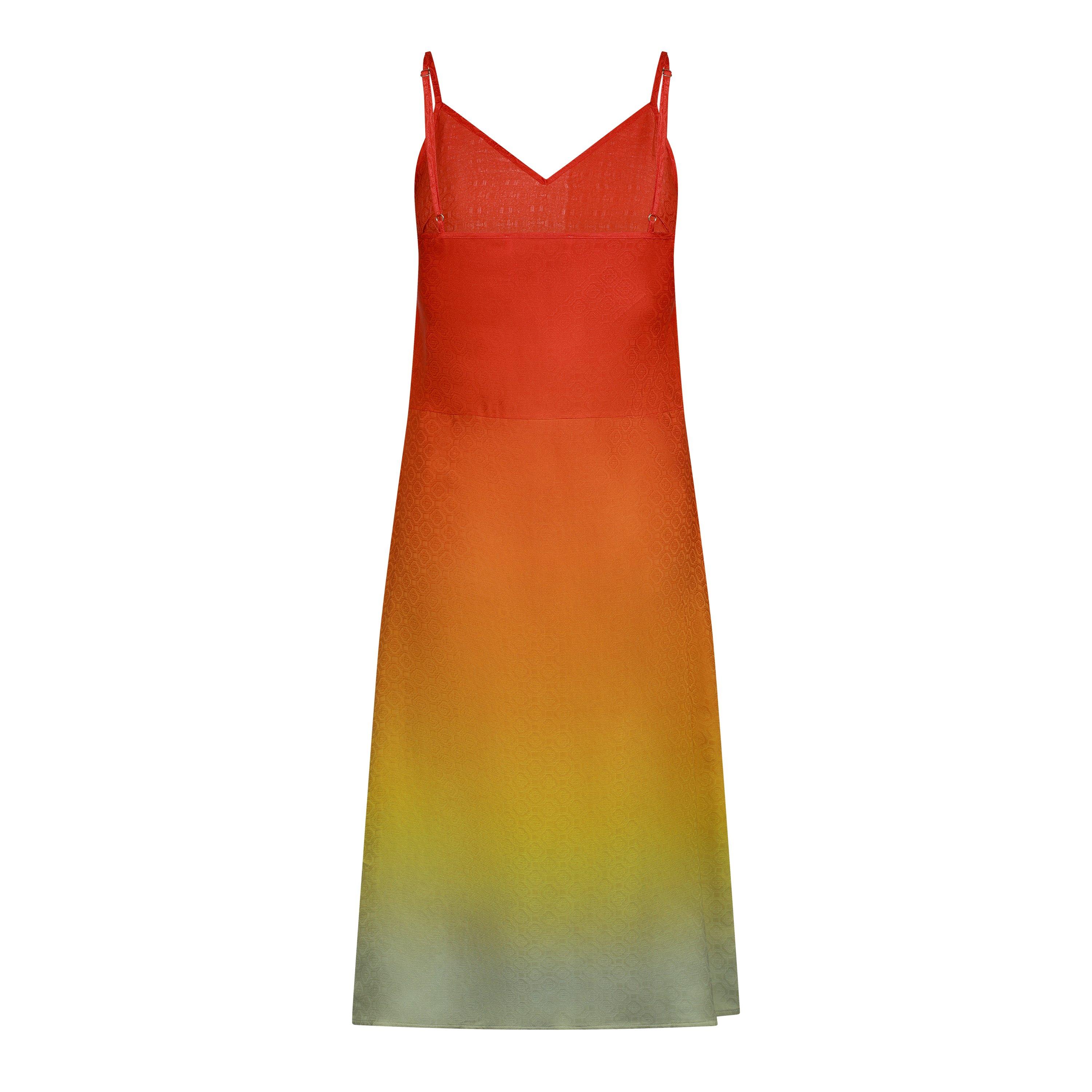 Sunset Gradient - Casablanca - Casa Silk Slip Dress Ld99 - 2