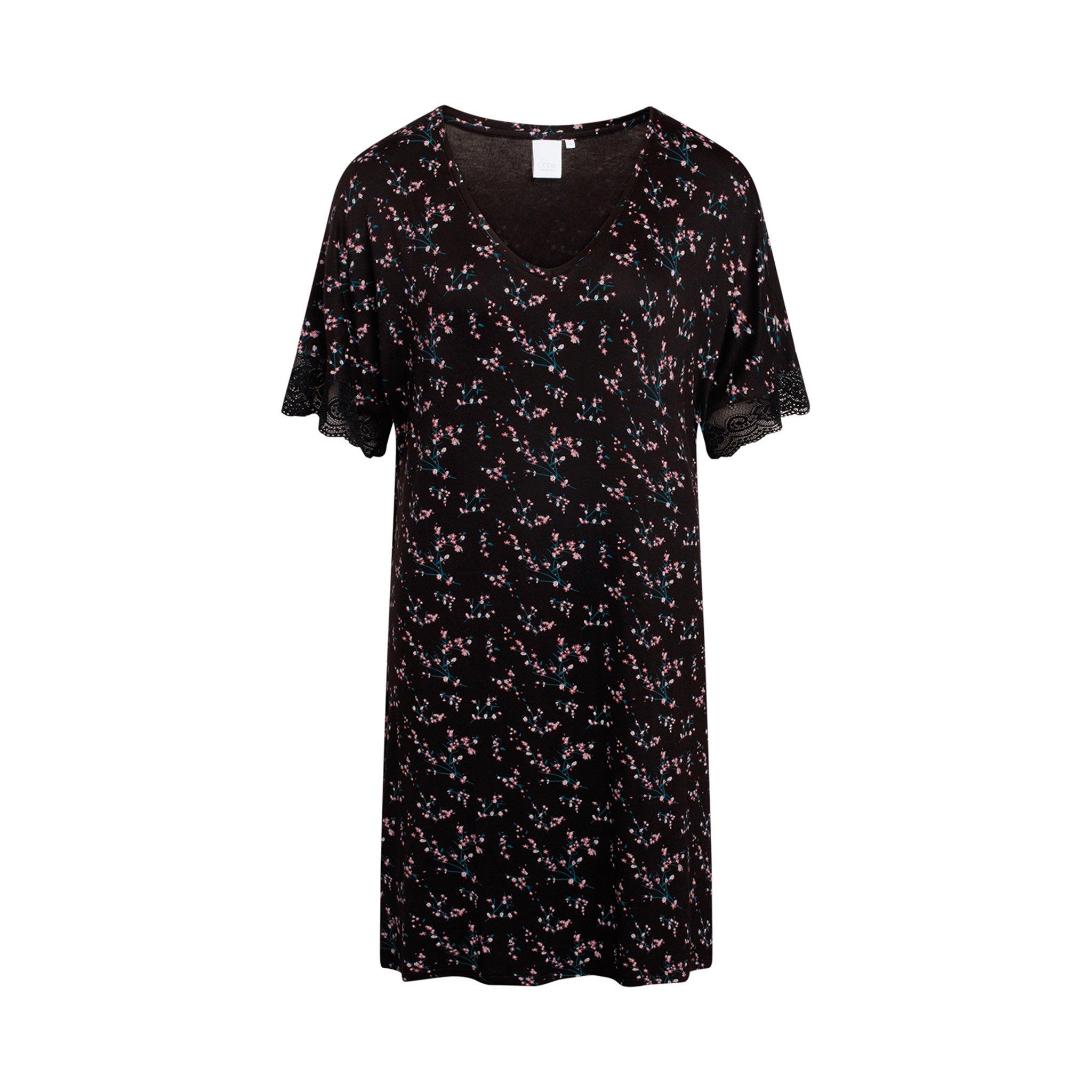 Black - CCDK - Women's T-Shirt Dress - 1