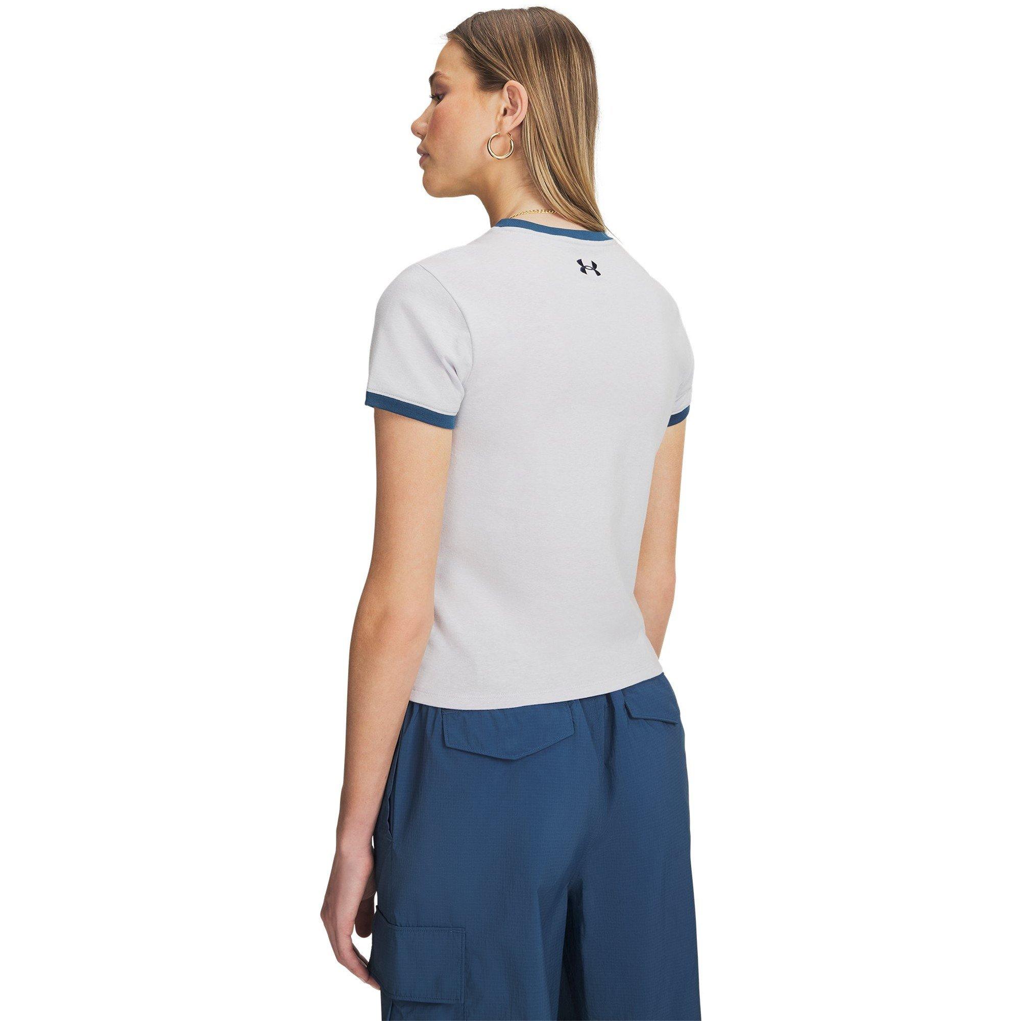 Grigio/Azzurro - Under Armour - Women's T-Shirt - 2