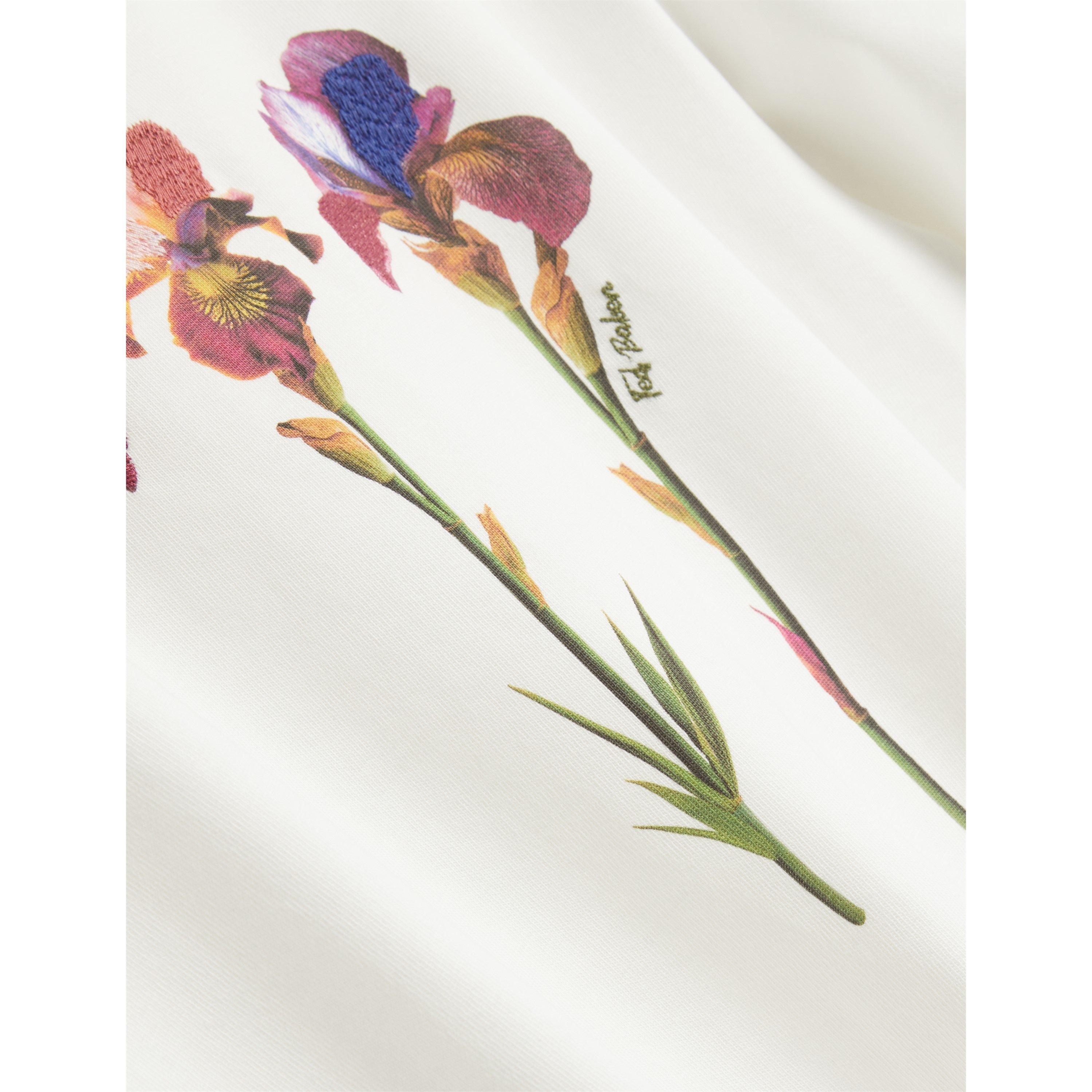 White - Ted Baker - Ted Embroided Tee Ld71 - 2