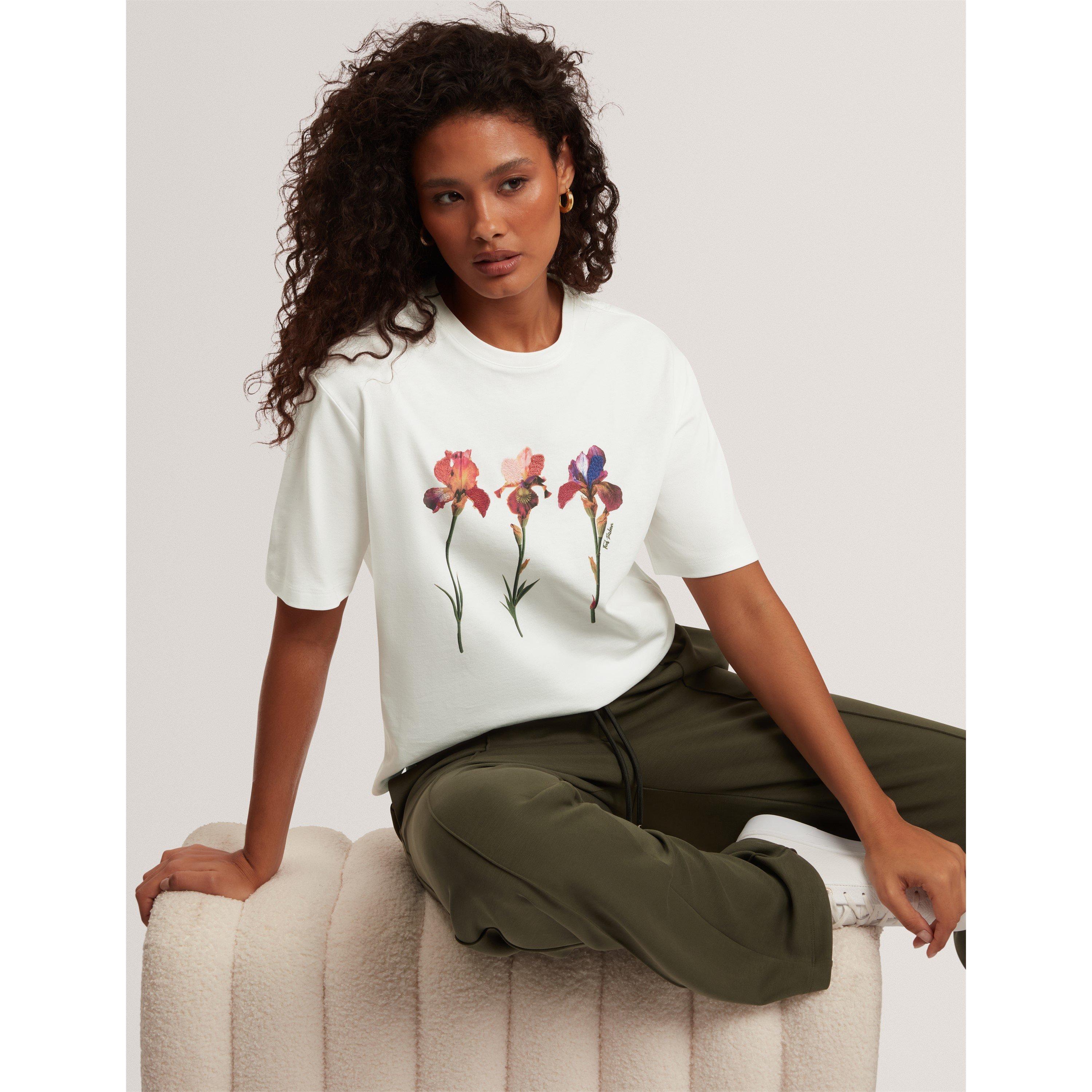White - Ted Baker - Ted Embroided Tee Ld71 - 3