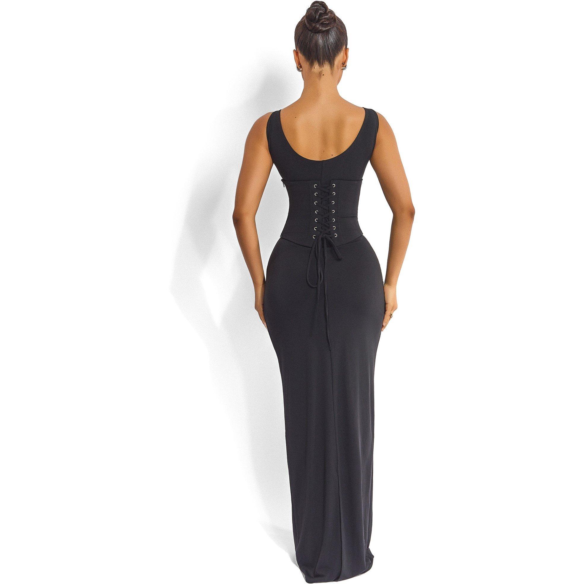 Black - Mars The Label - MTL Sandra Maxi Scp Ld00 - 3