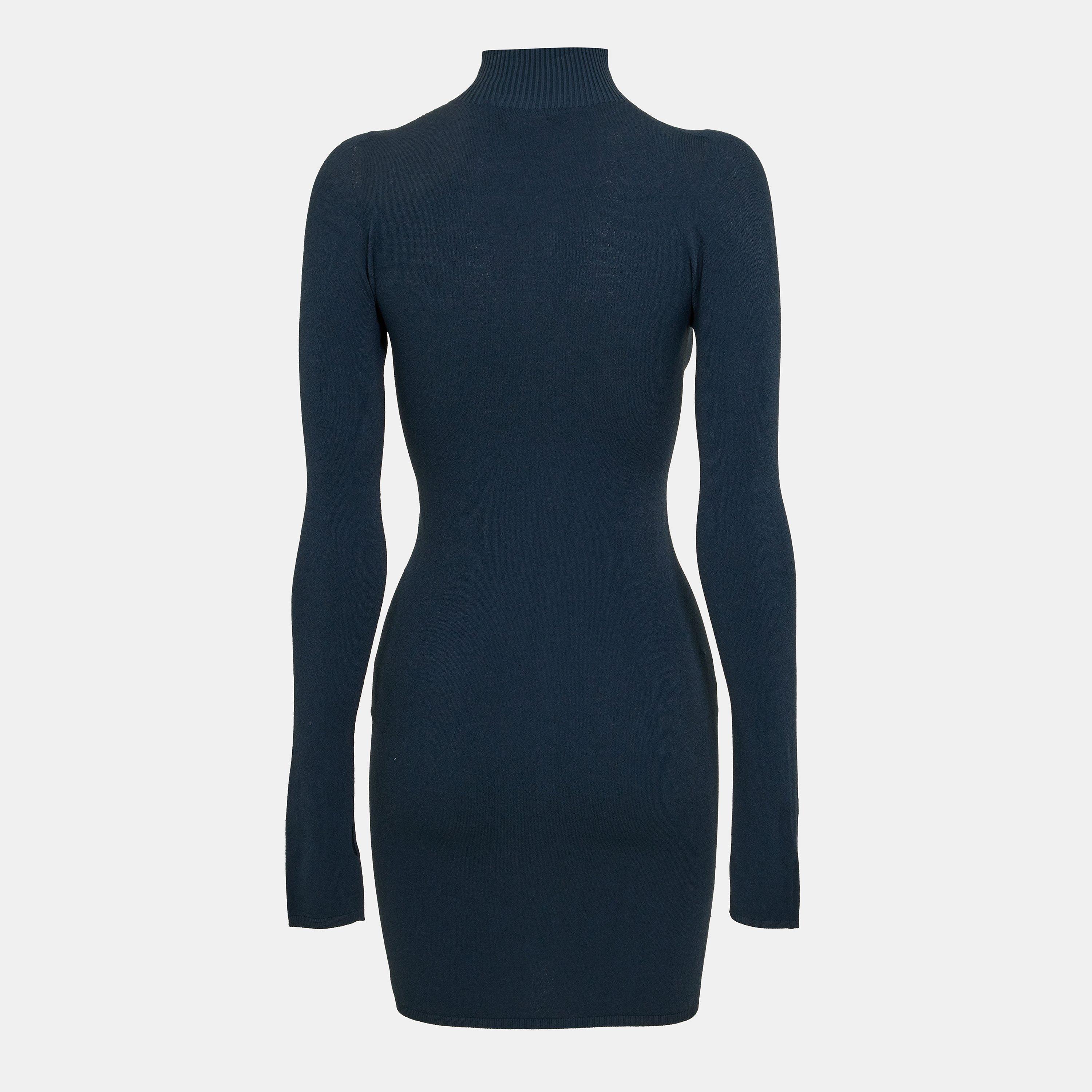 Blue - Off White - Women's Maxi Dress - 2