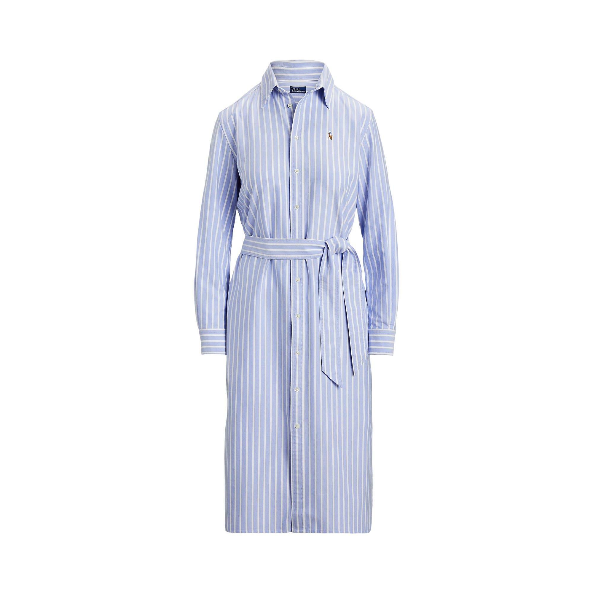 Blue / White - Polo Ralph Lauren - Polo STRIPED Cotn OX Ld72 - 1