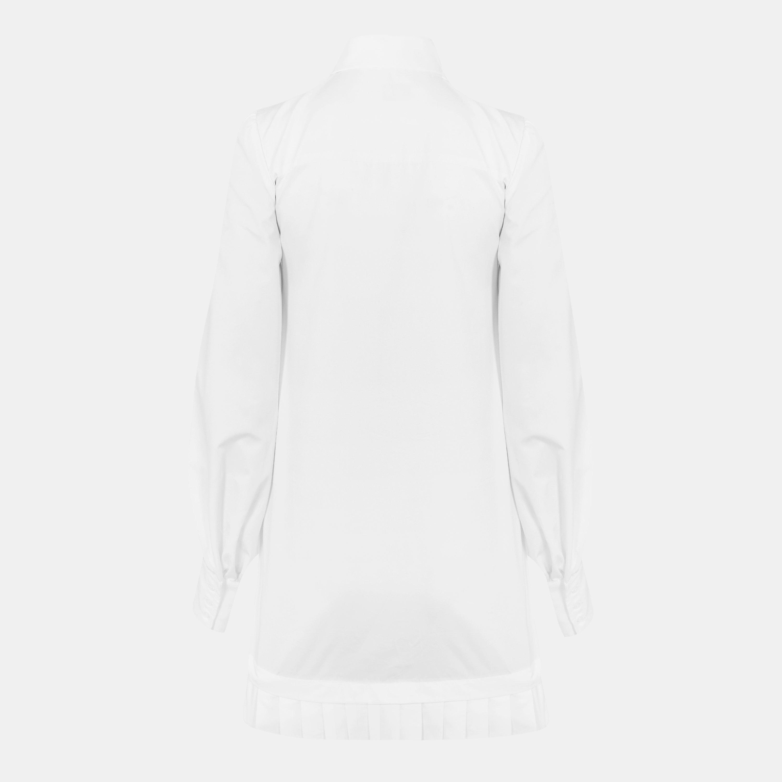 White - Off White - Women's T-Shirt Dress - 2