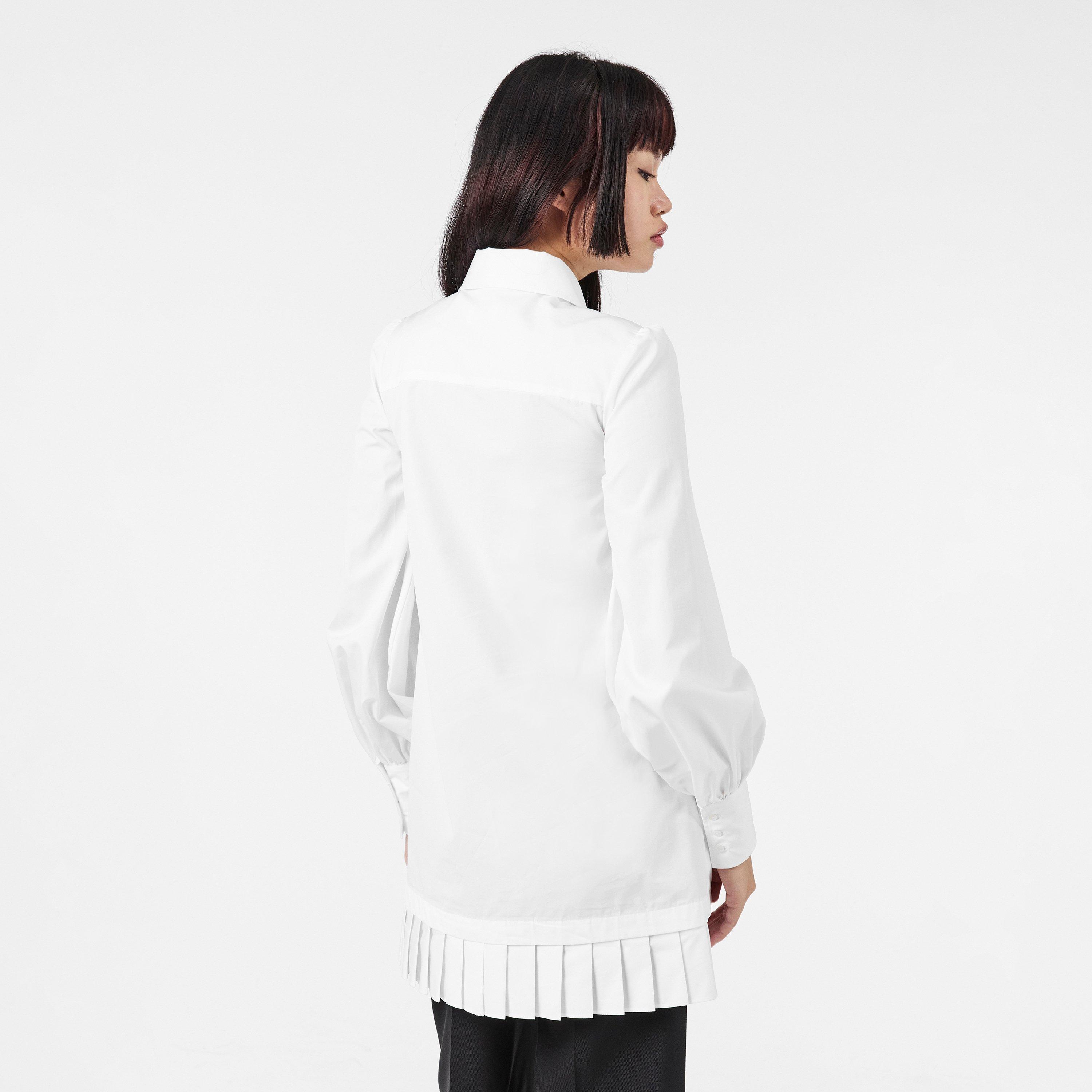 White - Off White - Women's T-Shirt Dress - 4