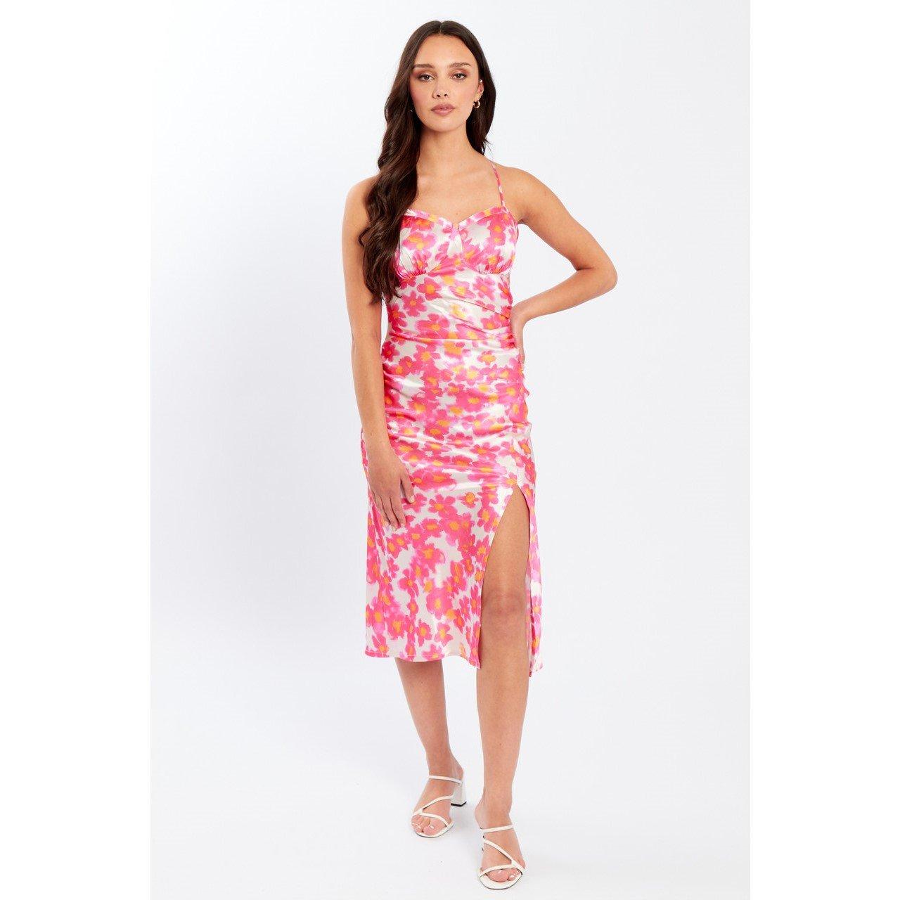 Rosa - Influence - Women's Midi Slip Dress - 1