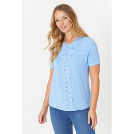 Be You Crochet Trim T-Shirt
