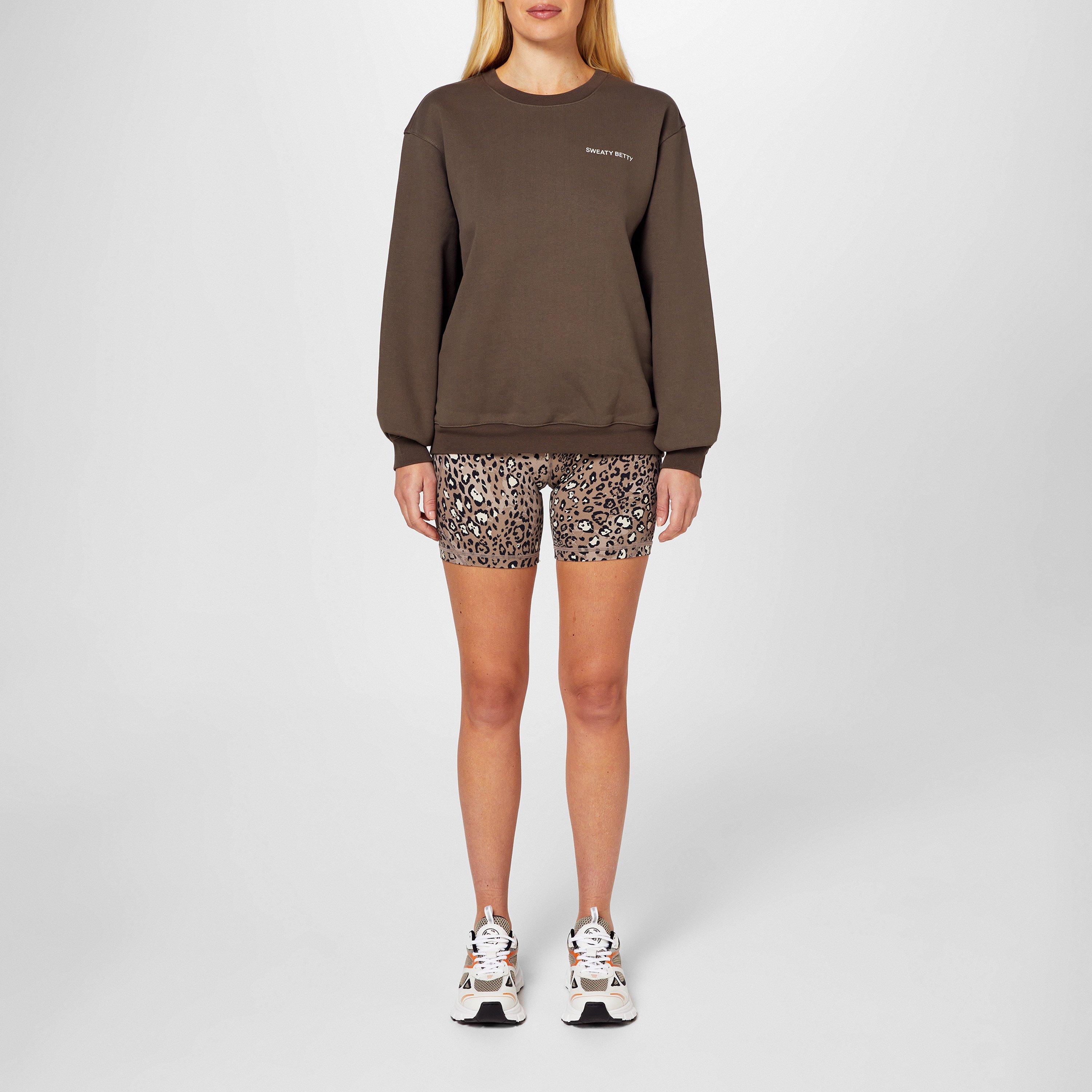 Dark Timber - Sweaty Betty - Women's Elevated Crew Sweatshirt - 4