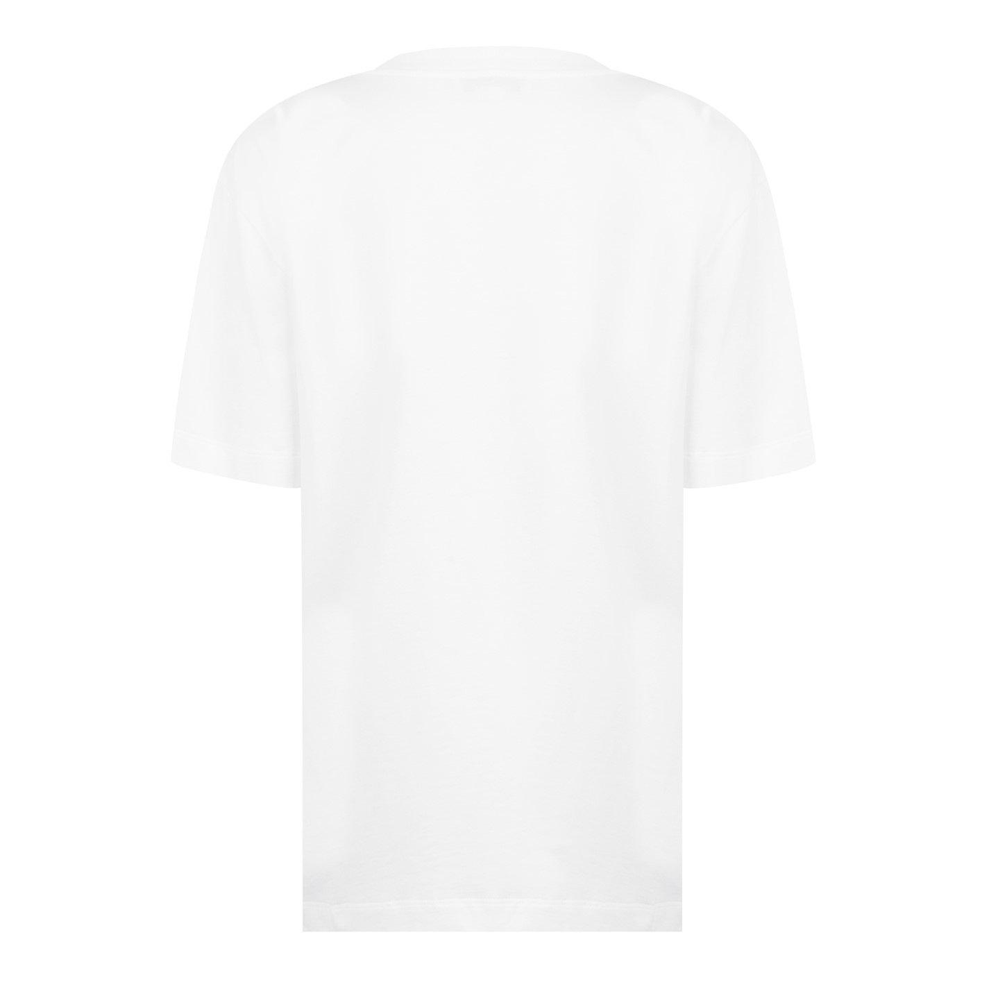 White - Alexander McQueen - Dutch Flower Logo T-Shirt - 6