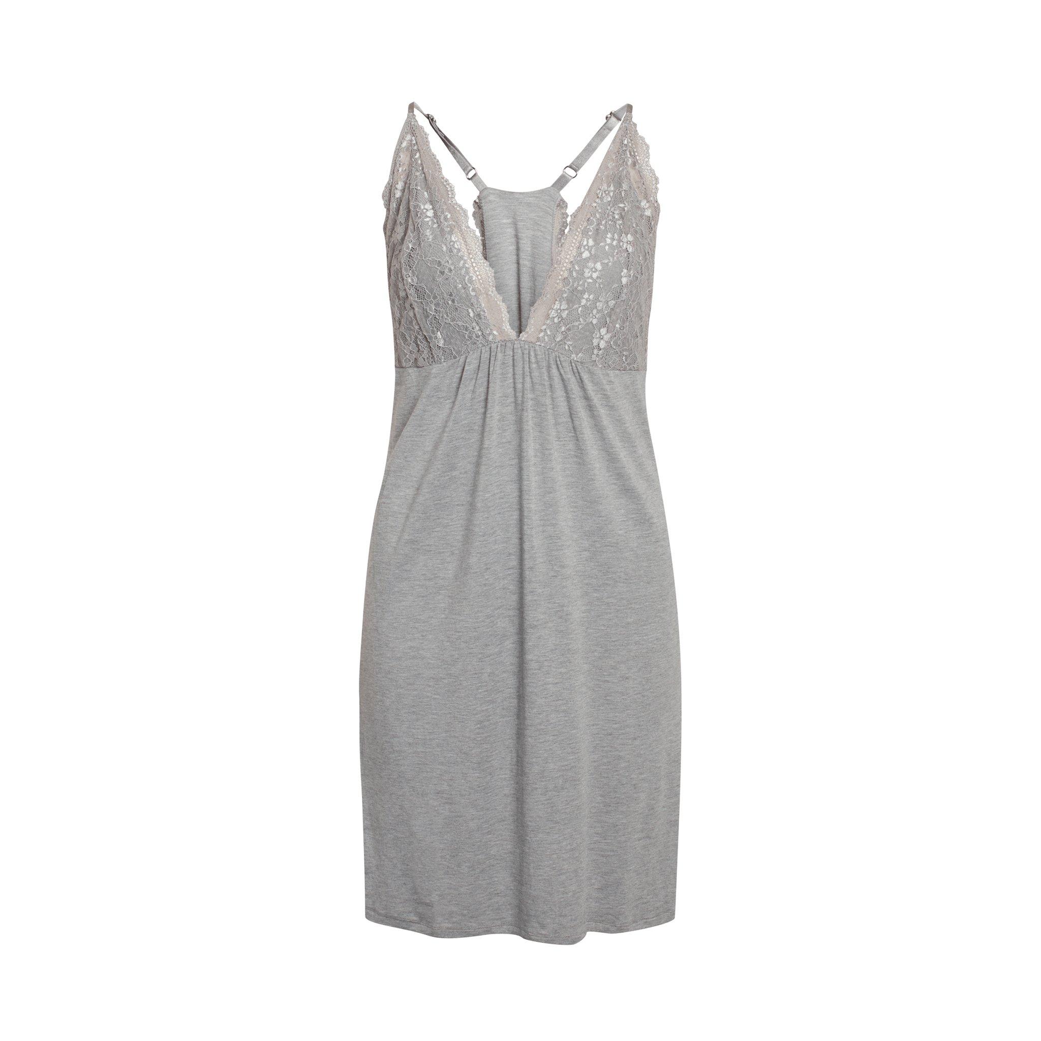 Ccdk Women's Slip Dress - Grey Melange - 10 (S)