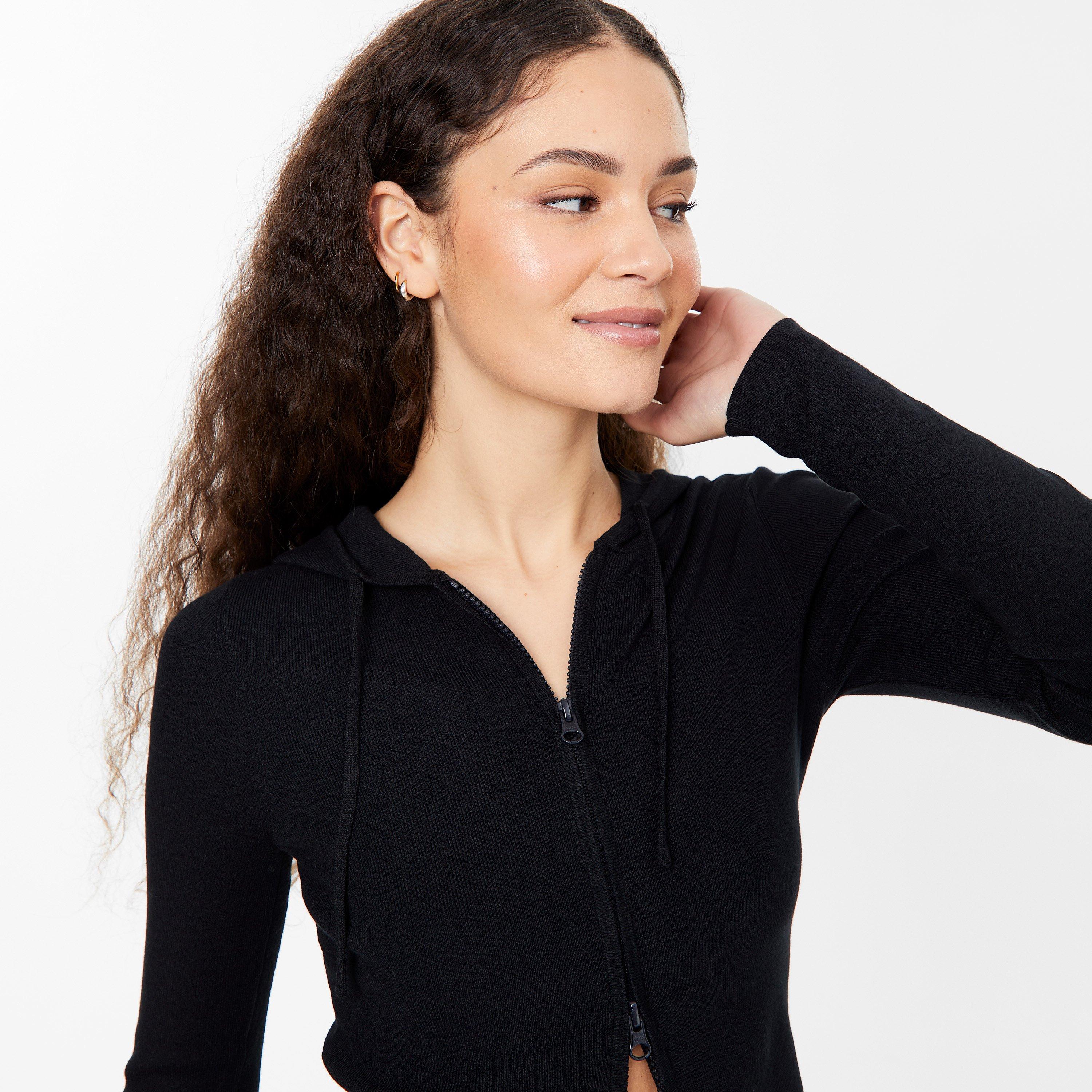 Jack Wills | Knitted Zip Hoodie Women | Knitted Hoodies