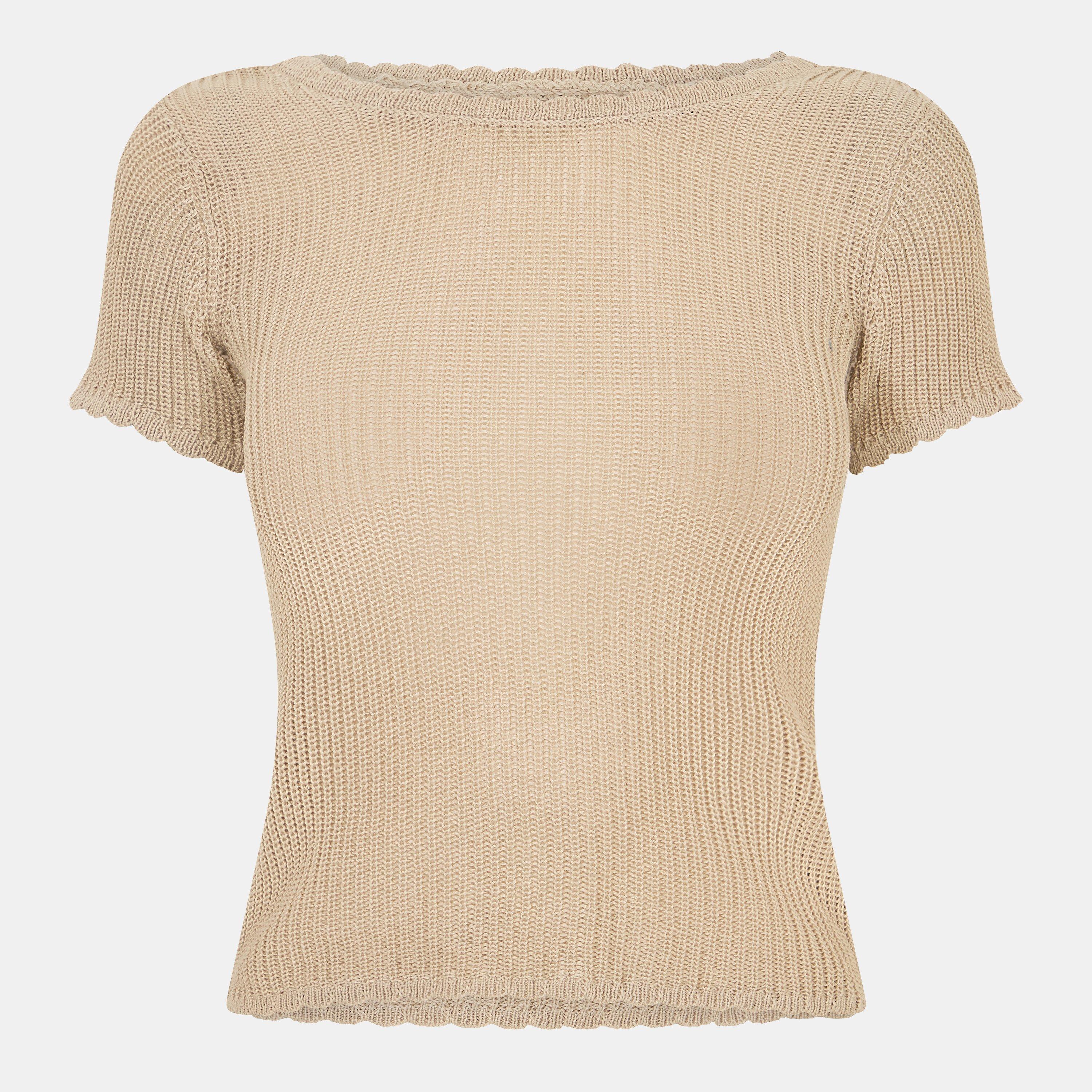 Stone - Jack Wills - Crochet Open Back Tee - 1