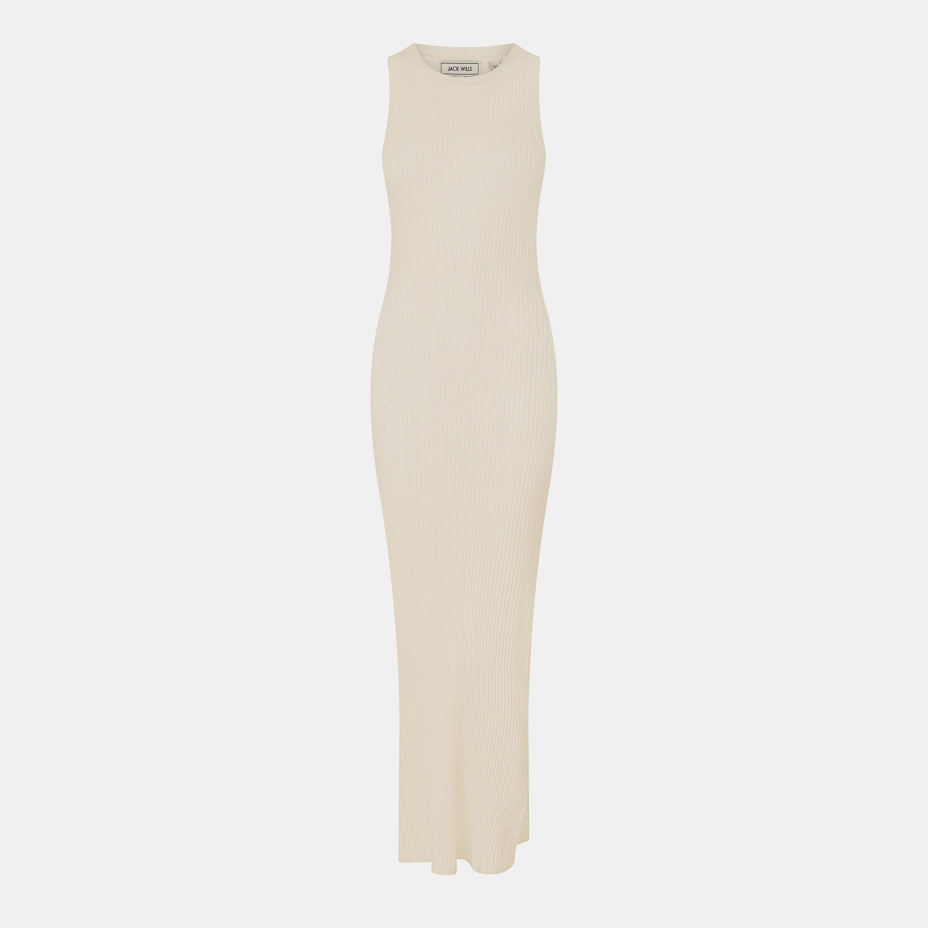 Jack Wills Knitted Maxi Racer Dress | Jack Wills UK
