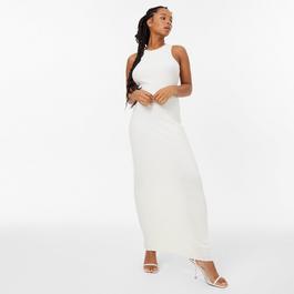 Jack Wills JW Knitted Maxi Racer Dress