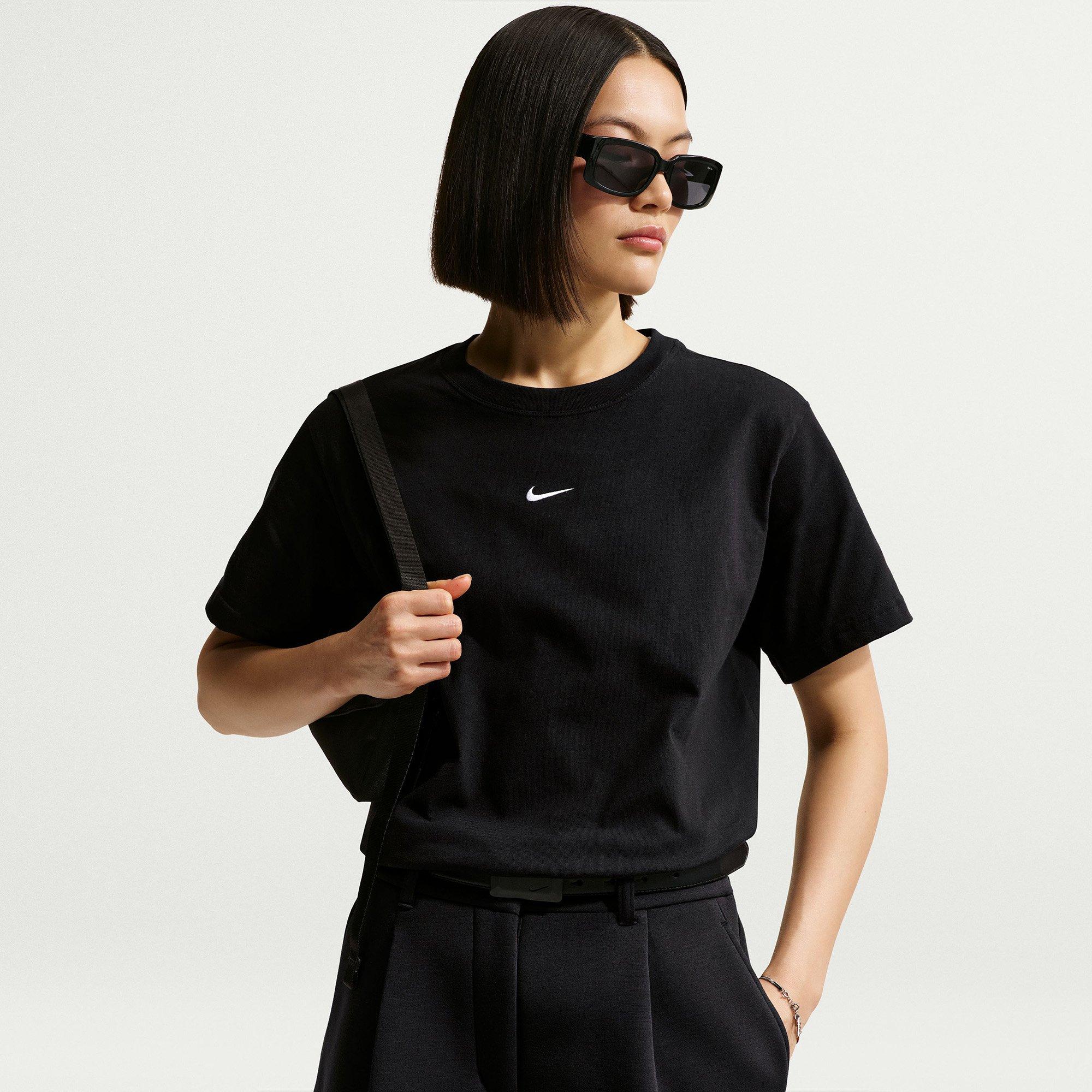 Black/White - Nike - Women's Classic T-Shirt - 4