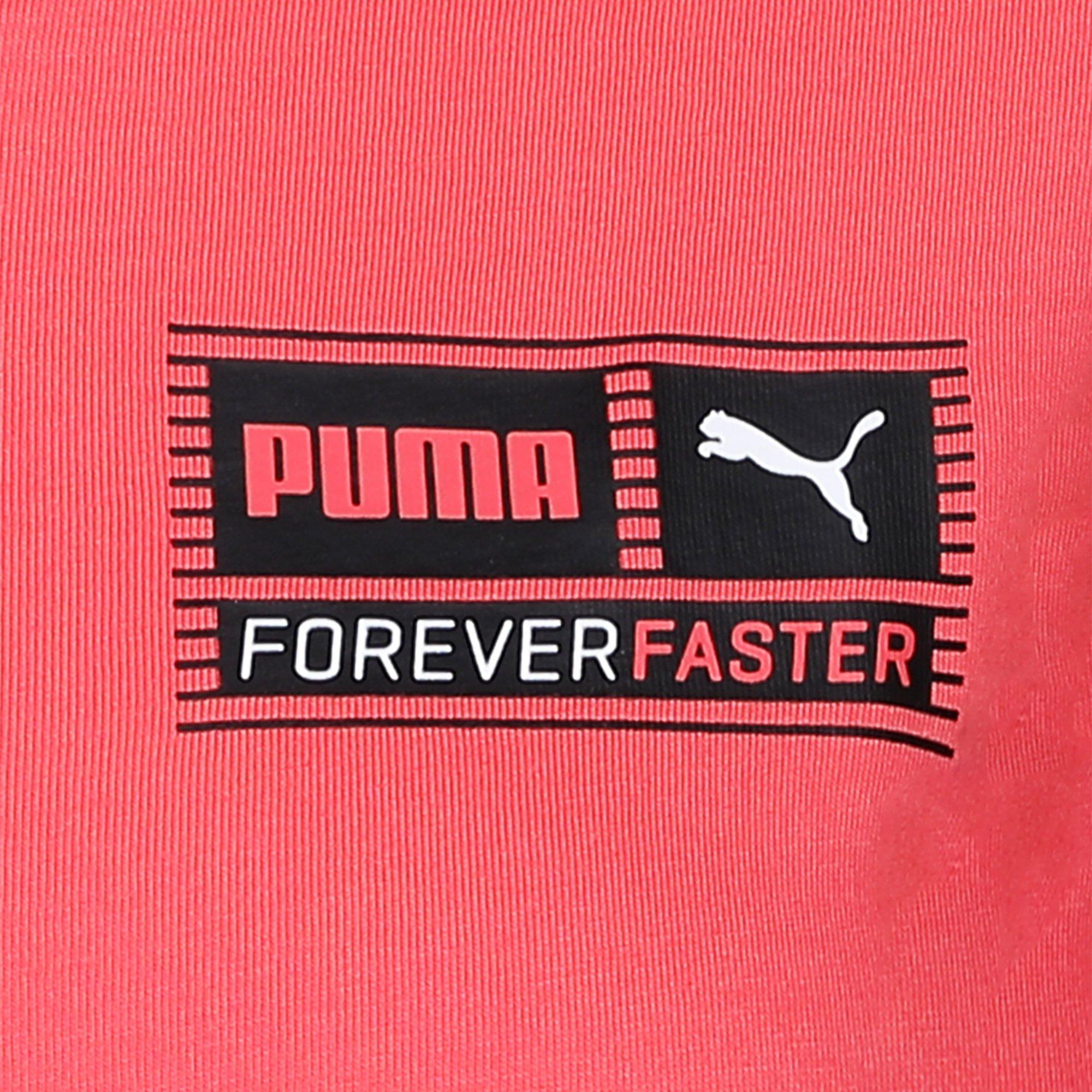 Electric Blush - Puma - Graphic Tee Womens - 3
