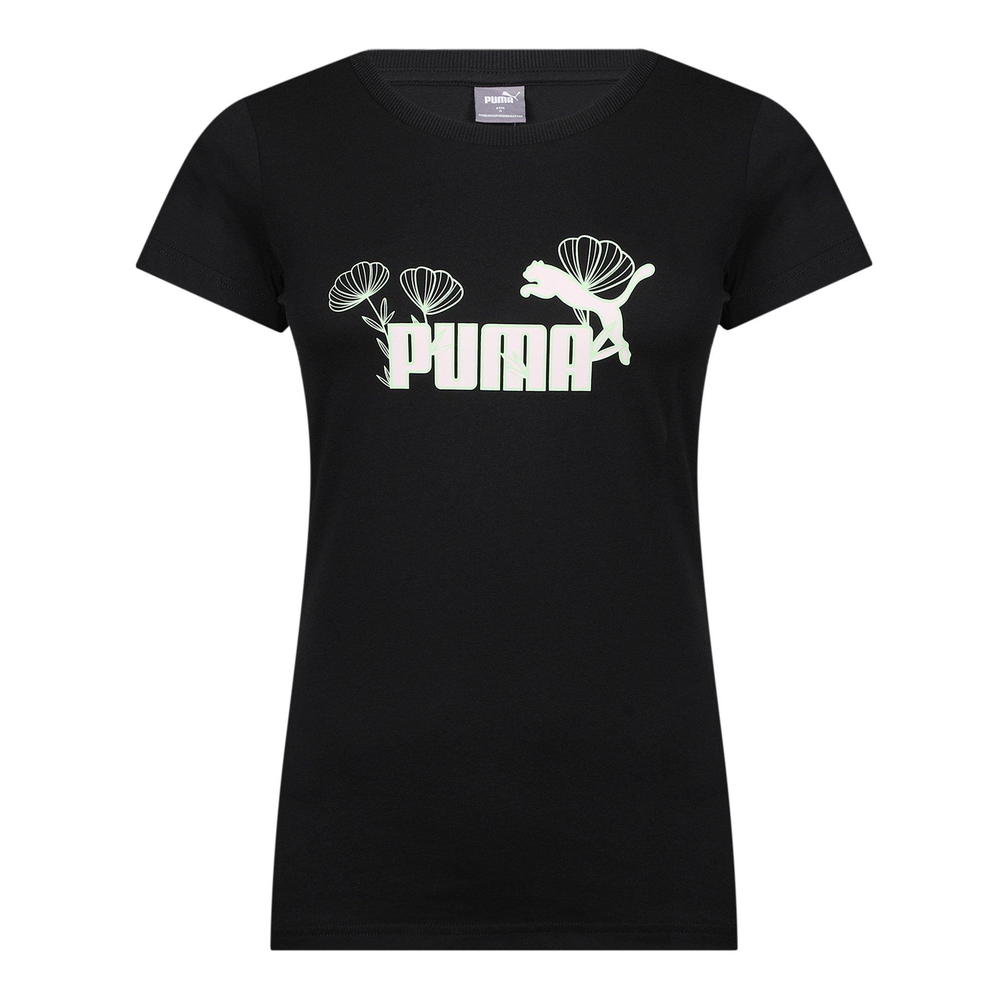 PUMA Black - Puma - Graphic Tee Womens - 1