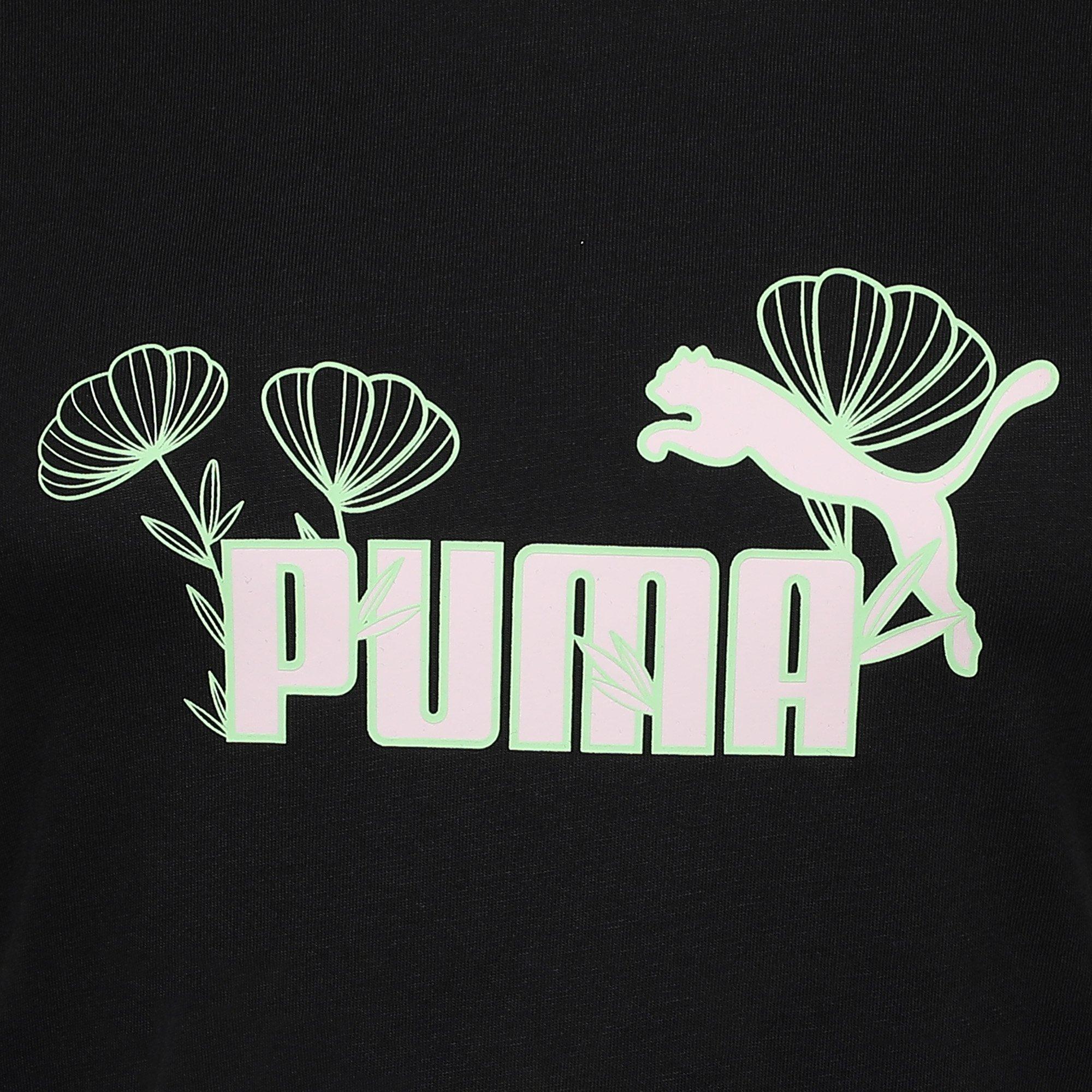 PUMA Black - Puma - Graphic Tee Womens - 3
